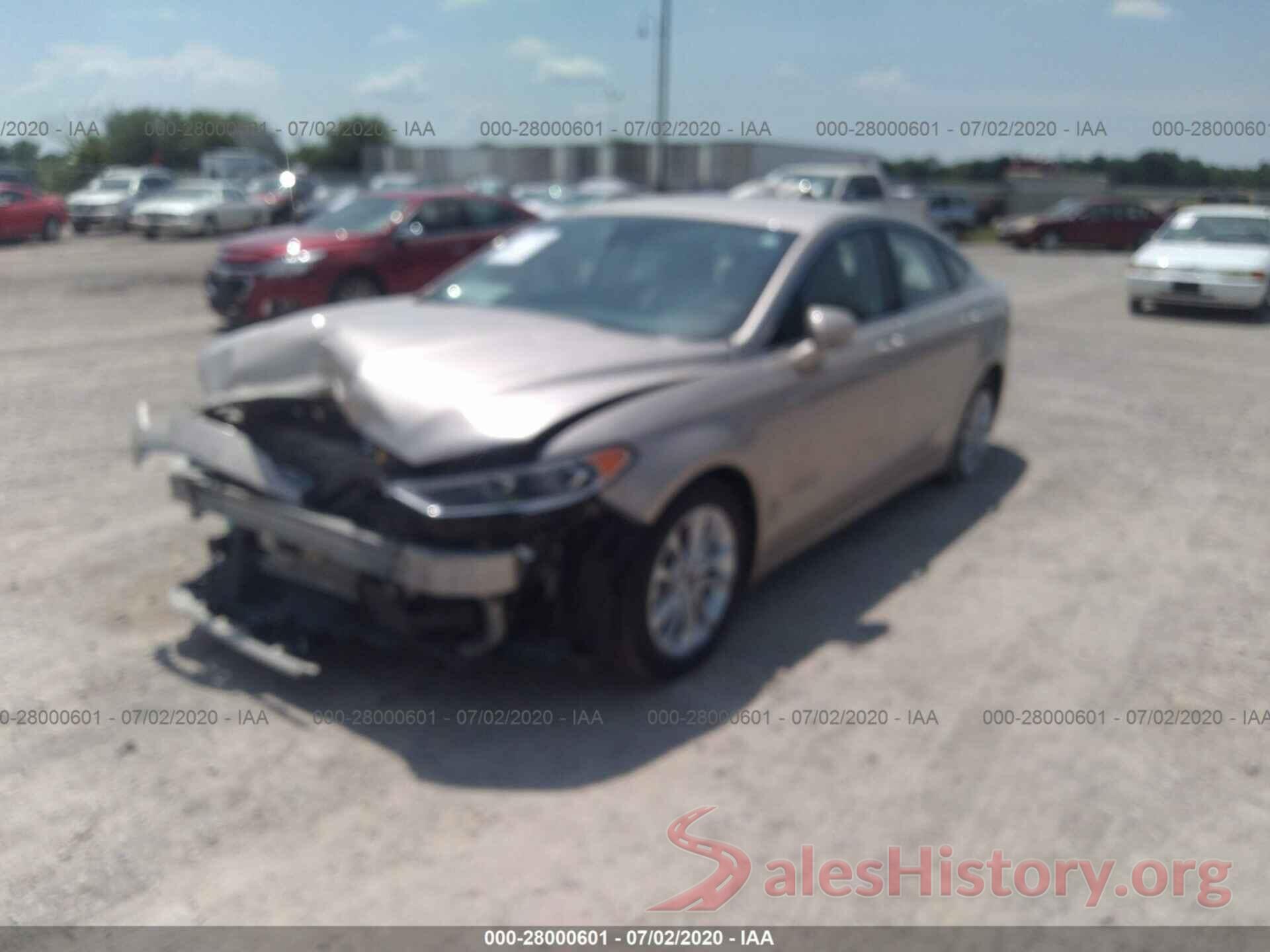 3FA6P0MU5KR233299 2019 FORD FUSION