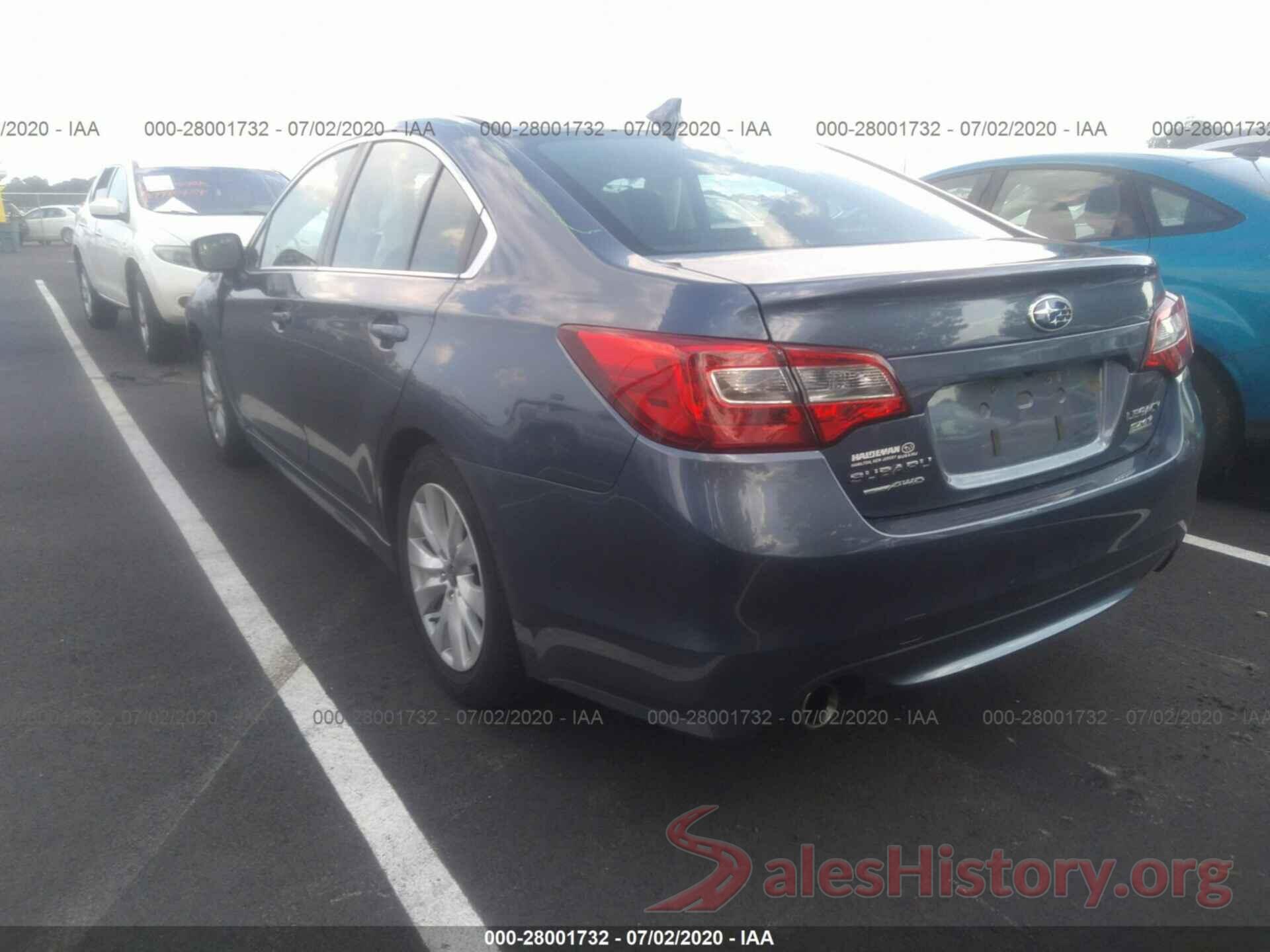 4S3BNAC60H3064663 2017 Subaru Legacy