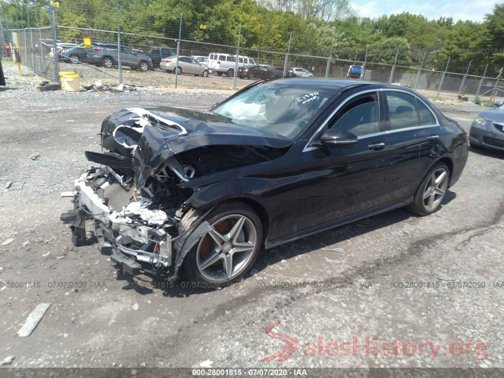 55SWF4KB9GU097501 2016 Mercedes-benz C