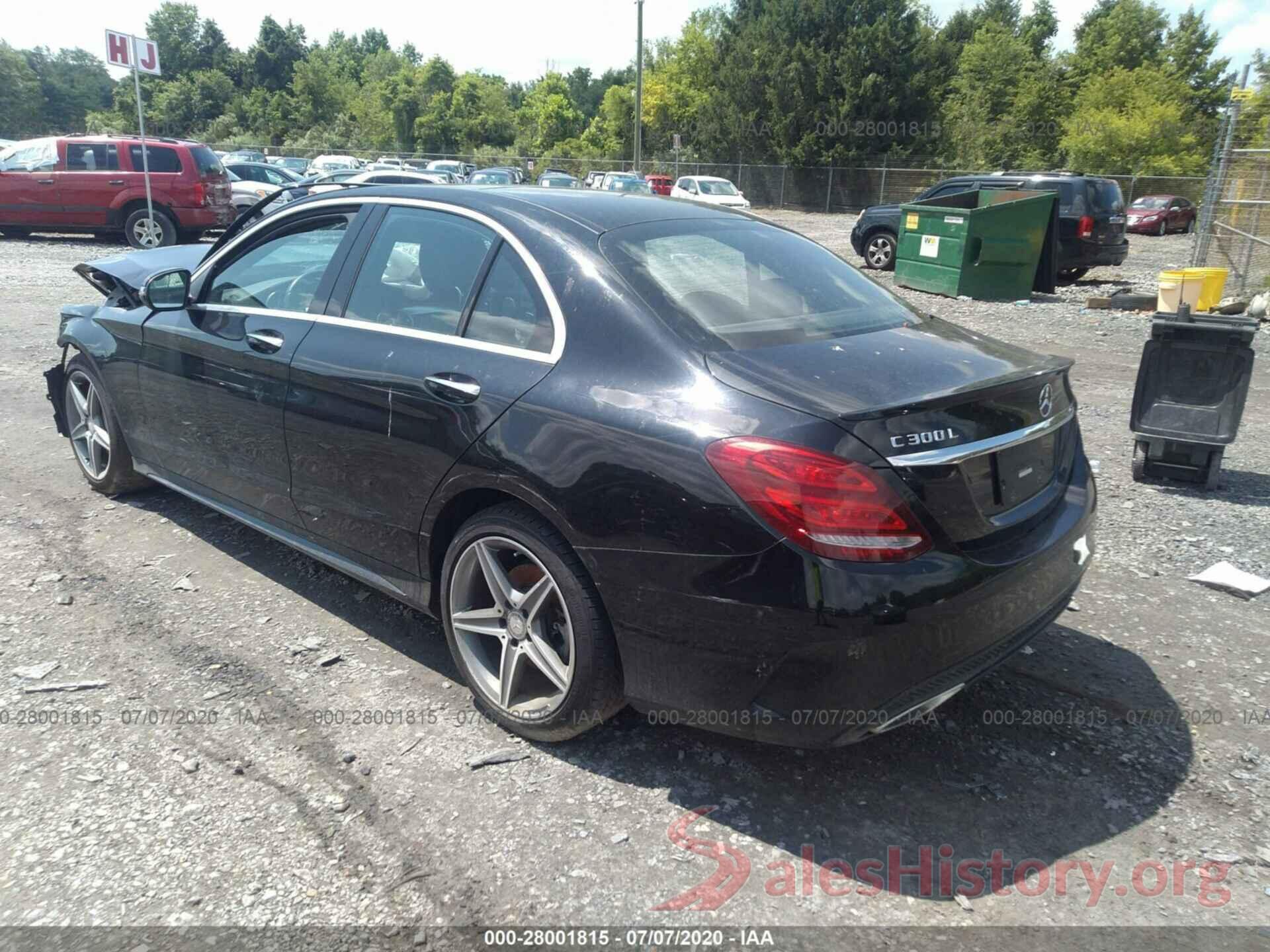 55SWF4KB9GU097501 2016 Mercedes-benz C