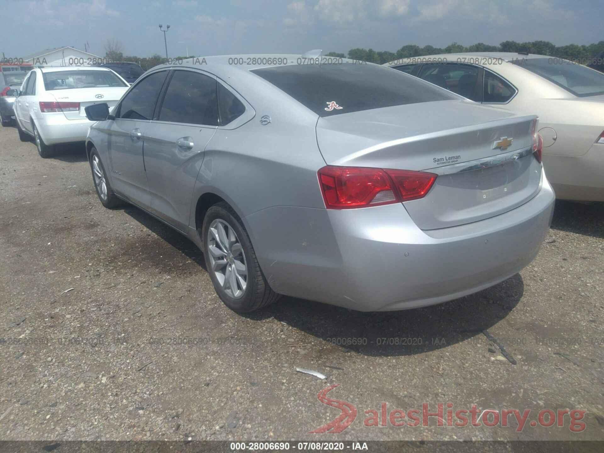 2G1105SA4G9174718 2016 Chevrolet Impala