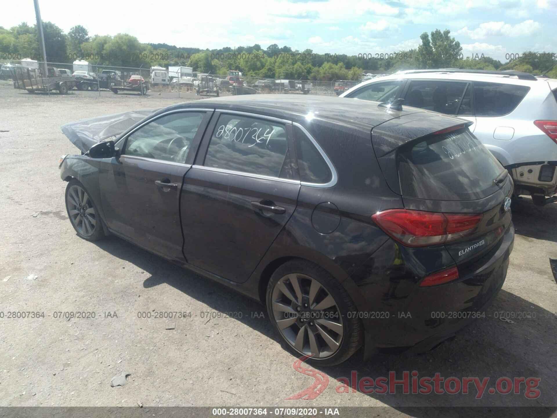 KMHH55LC5JU036862 2018 Hyundai Elantra GT