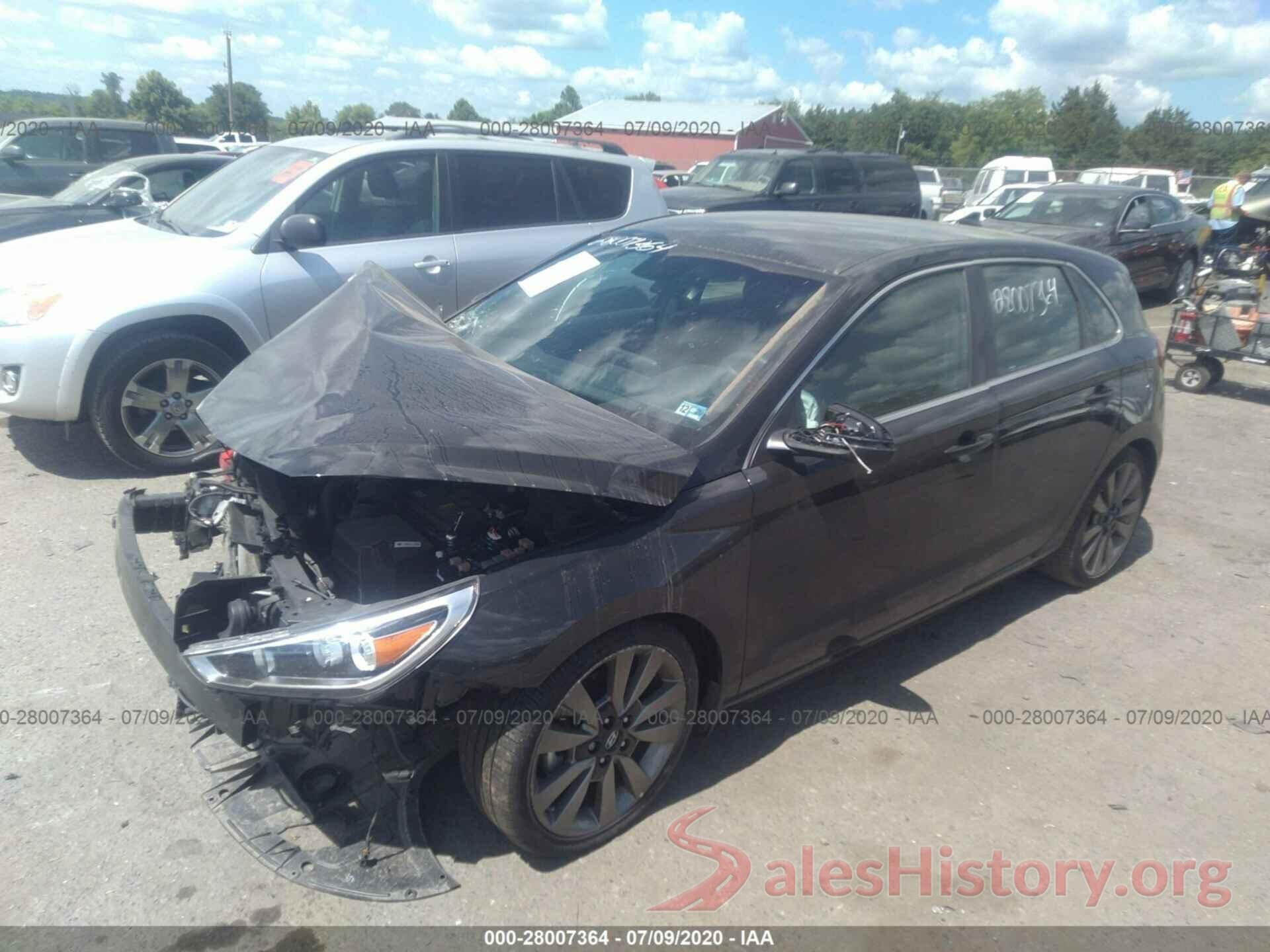 KMHH55LC5JU036862 2018 Hyundai Elantra GT