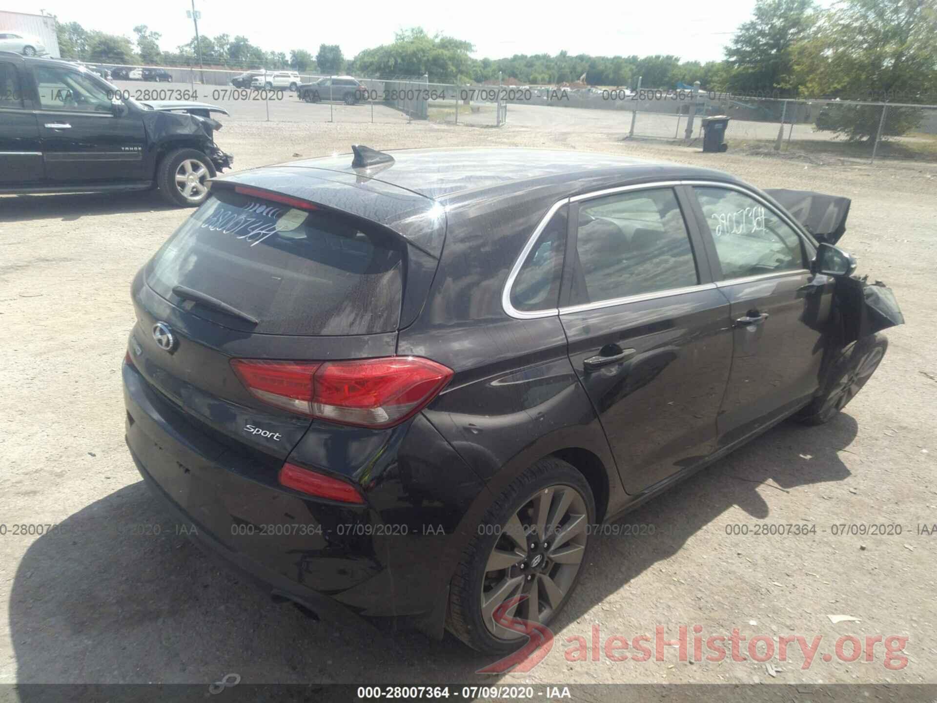 KMHH55LC5JU036862 2018 Hyundai Elantra GT