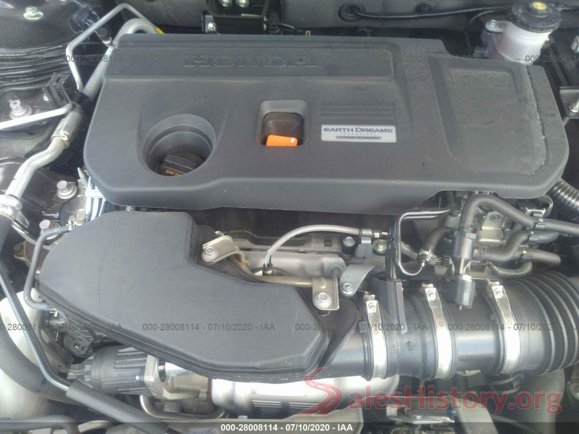 1HGCV2F34LA006654 2020 HONDA ACCORD SEDAN