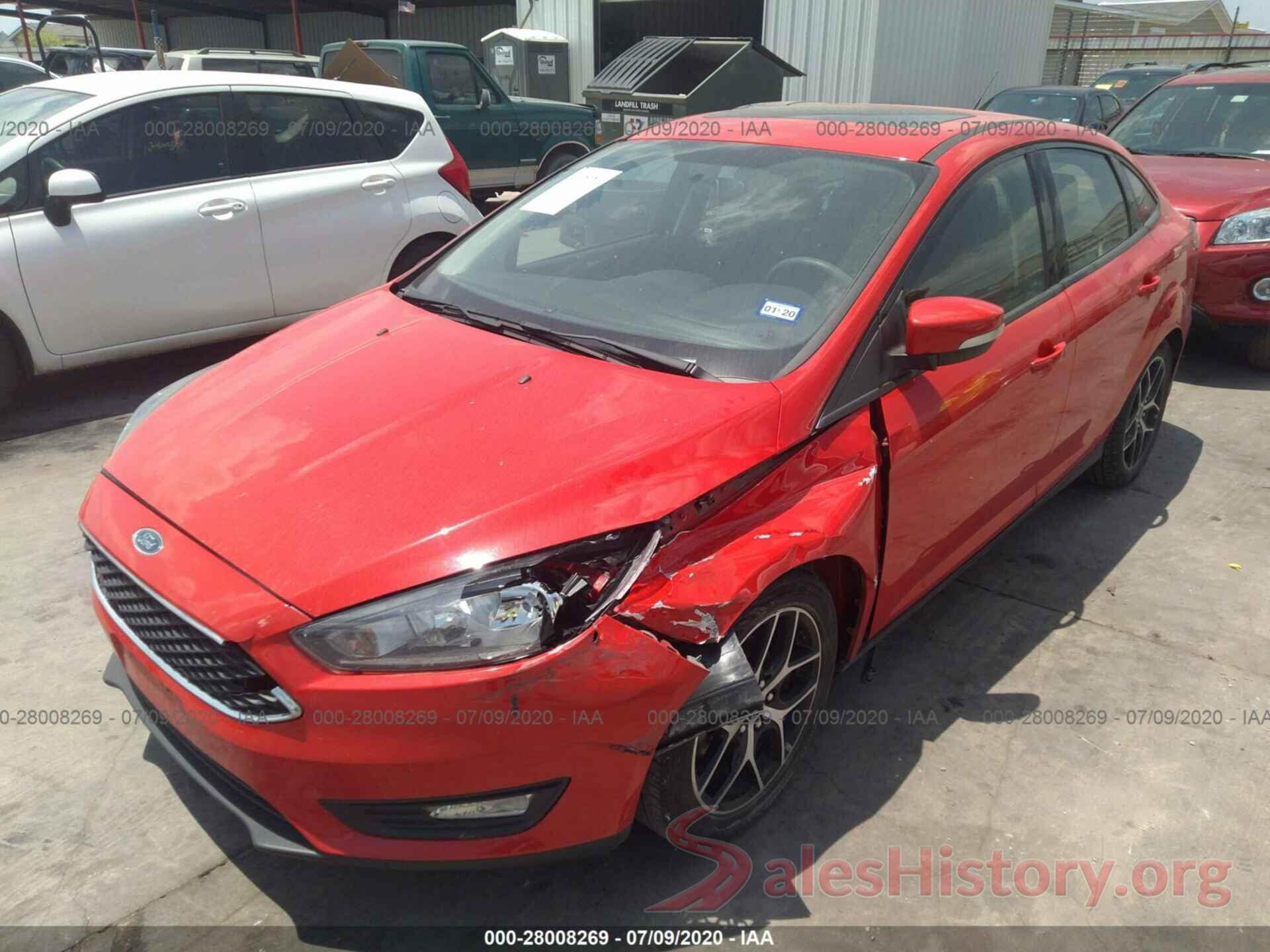 1FADP3H25HL265162 2017 FORD FOCUS