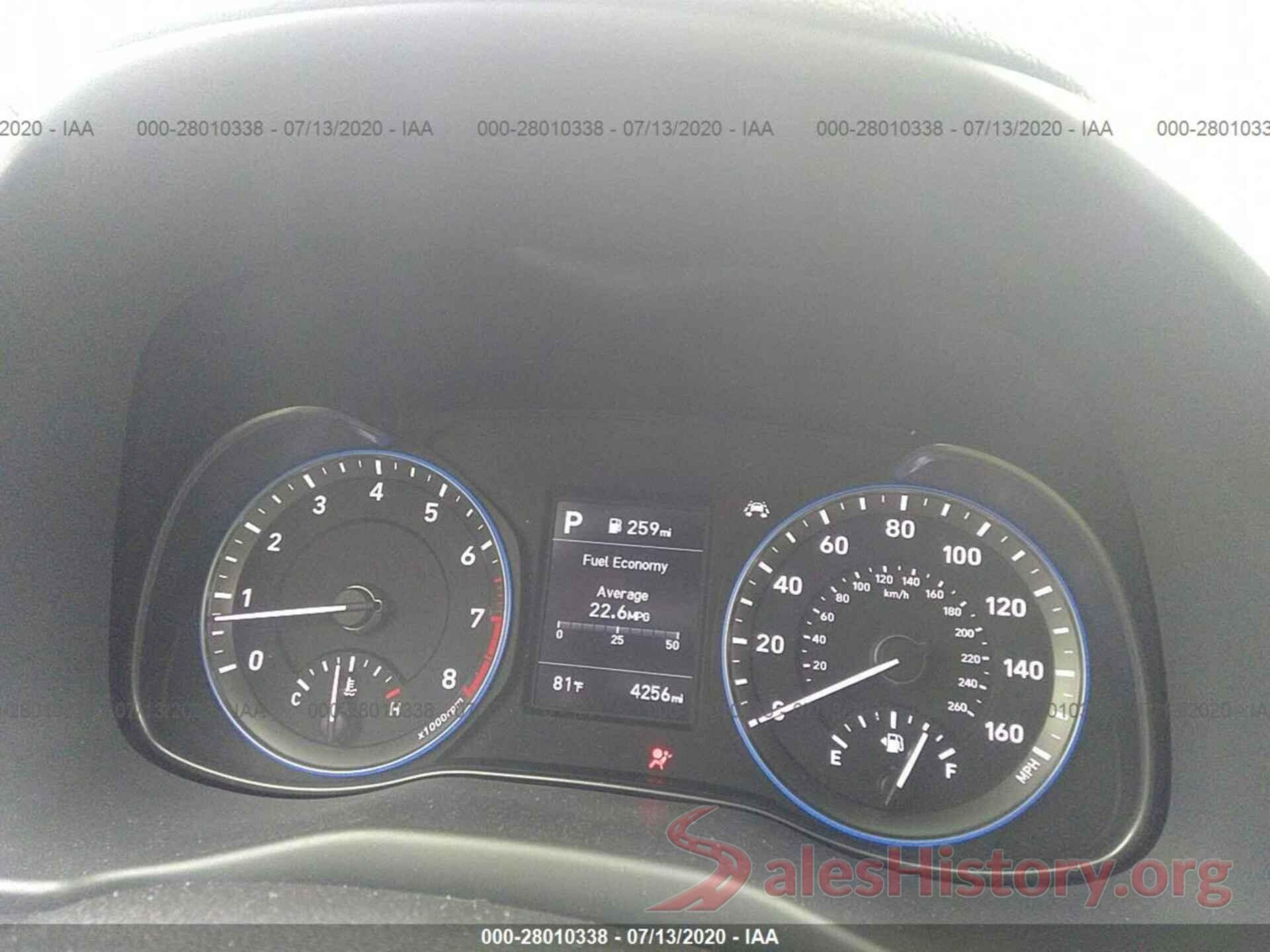 KM8K22AAXLU491546 2020 HYUNDAI KONA