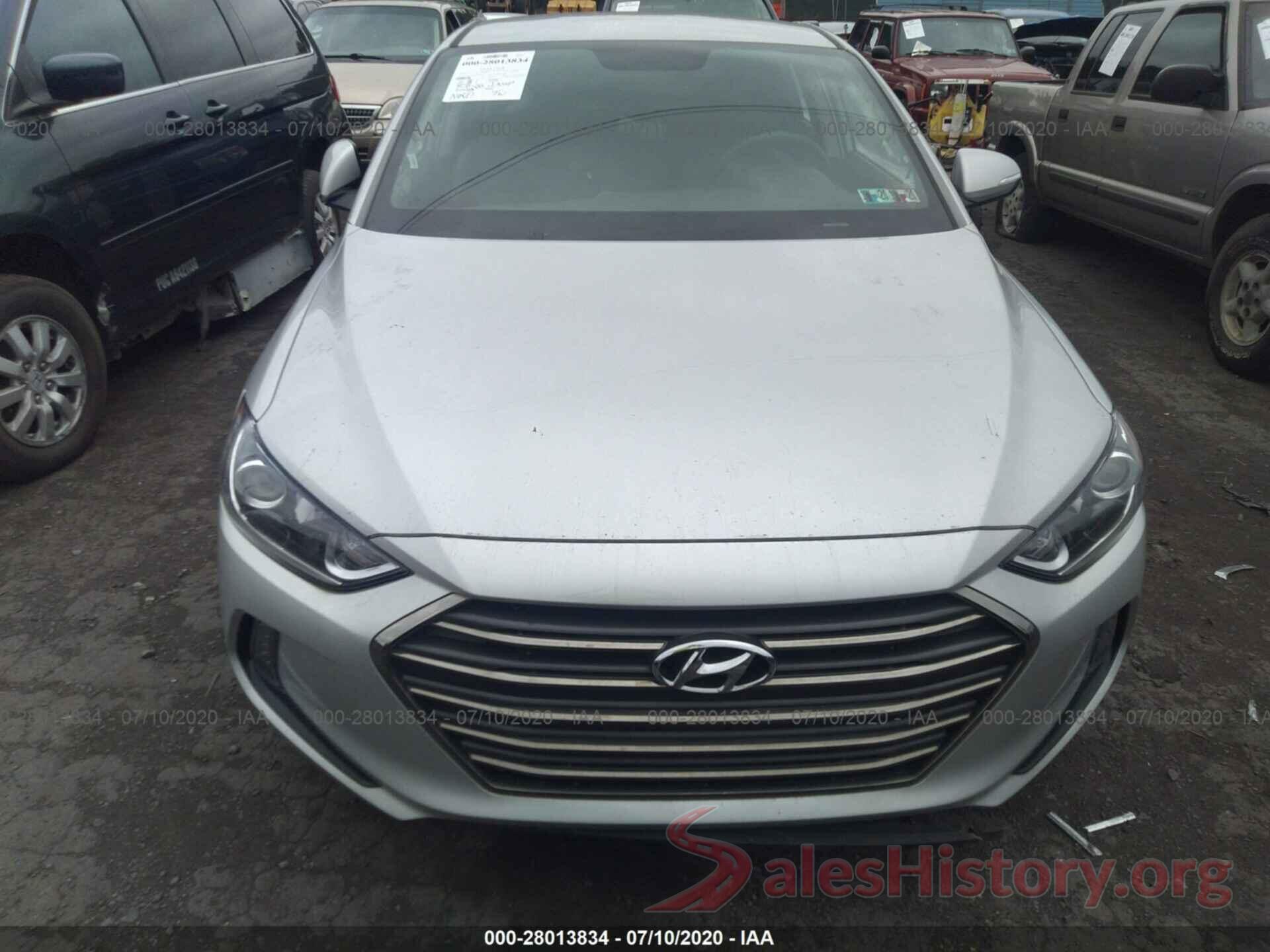 5NPD84LF6JH286443 2018 HYUNDAI ELANTRA