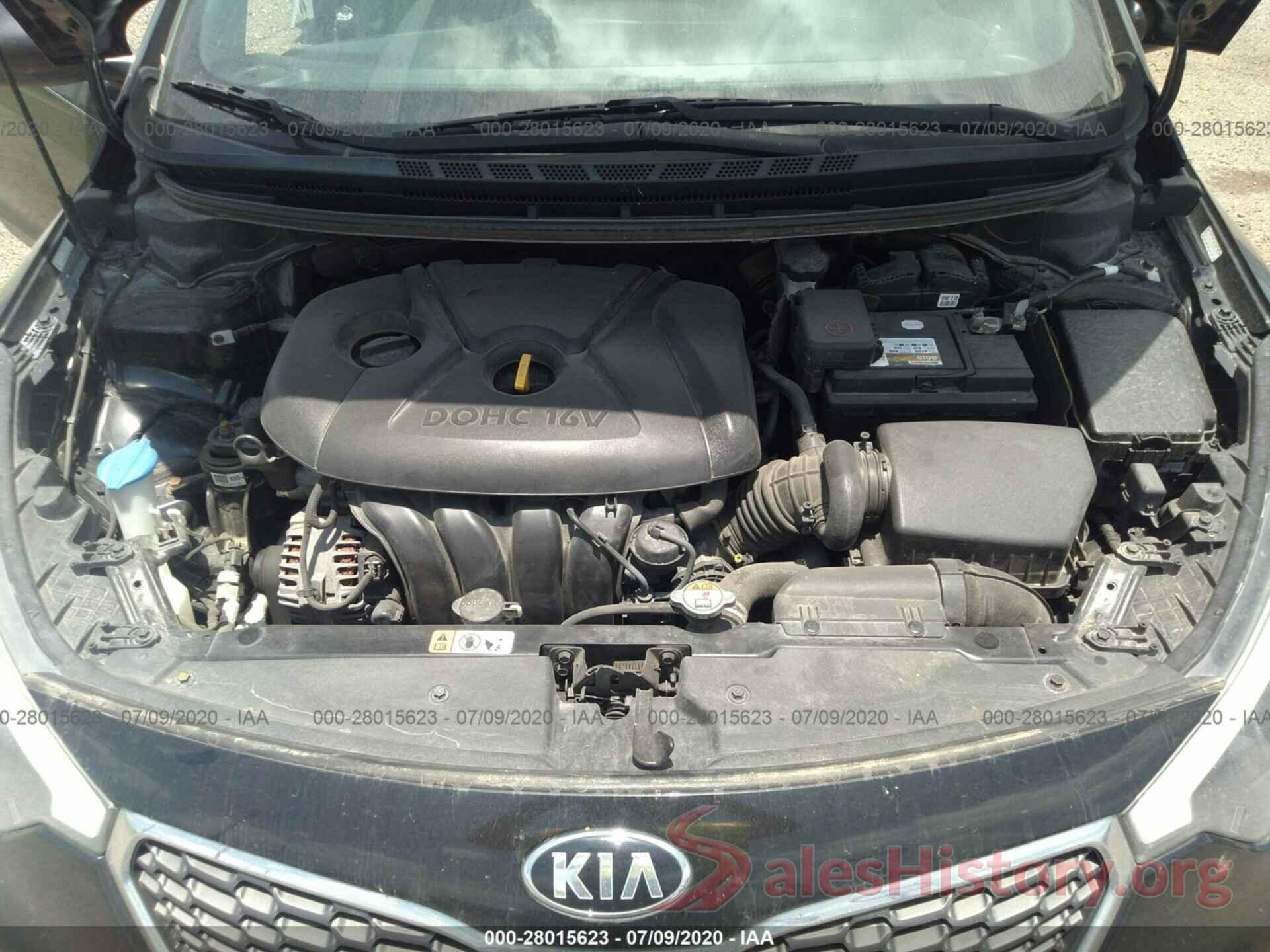 KNAFK4A61G5508339 2016 KIA FORTE