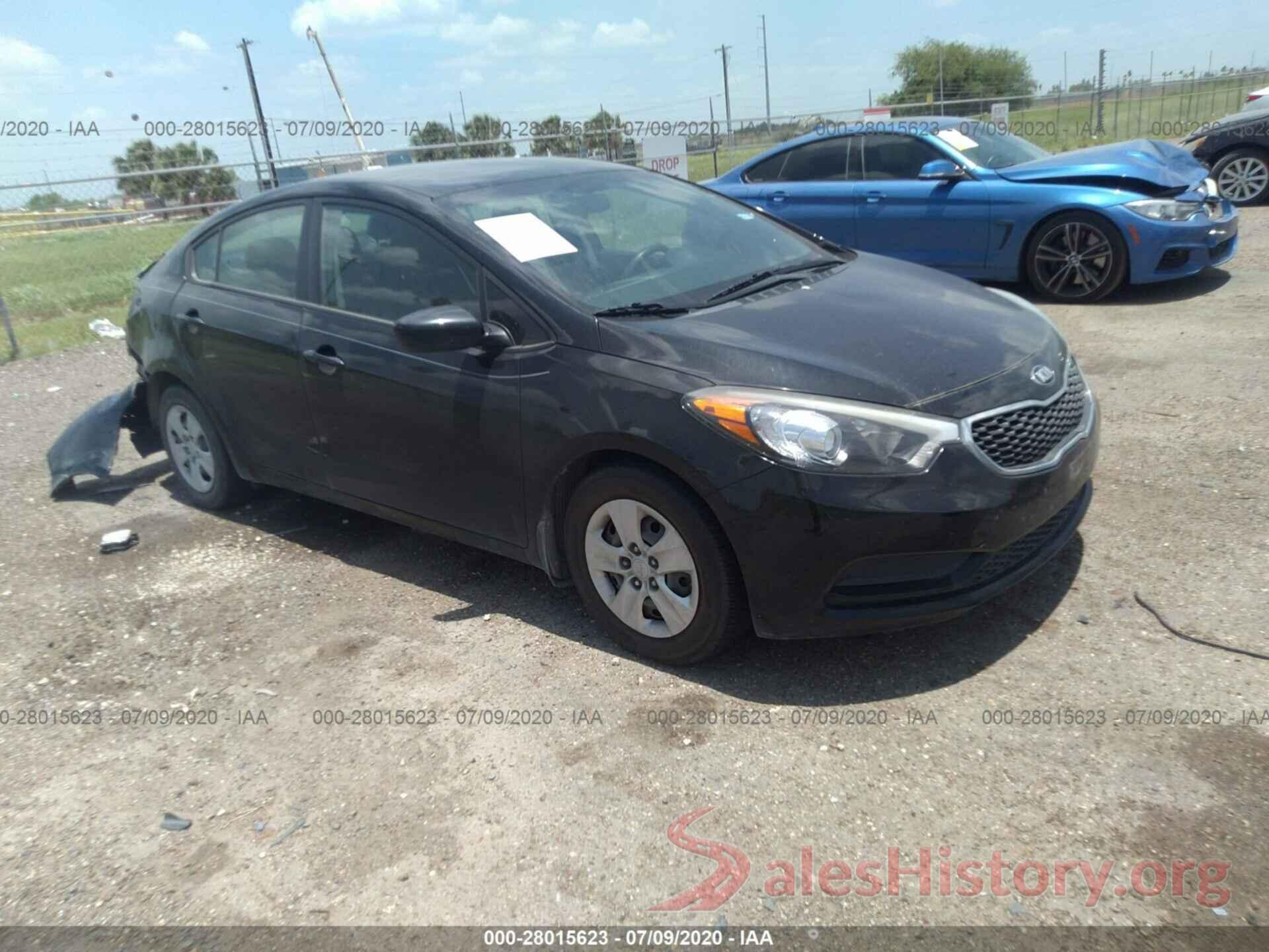 KNAFK4A61G5508339 2016 KIA FORTE