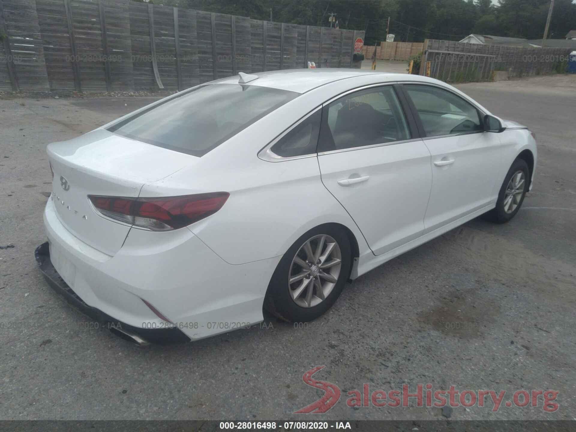 5NPE24AF4KH777281 2019 HYUNDAI SONATA