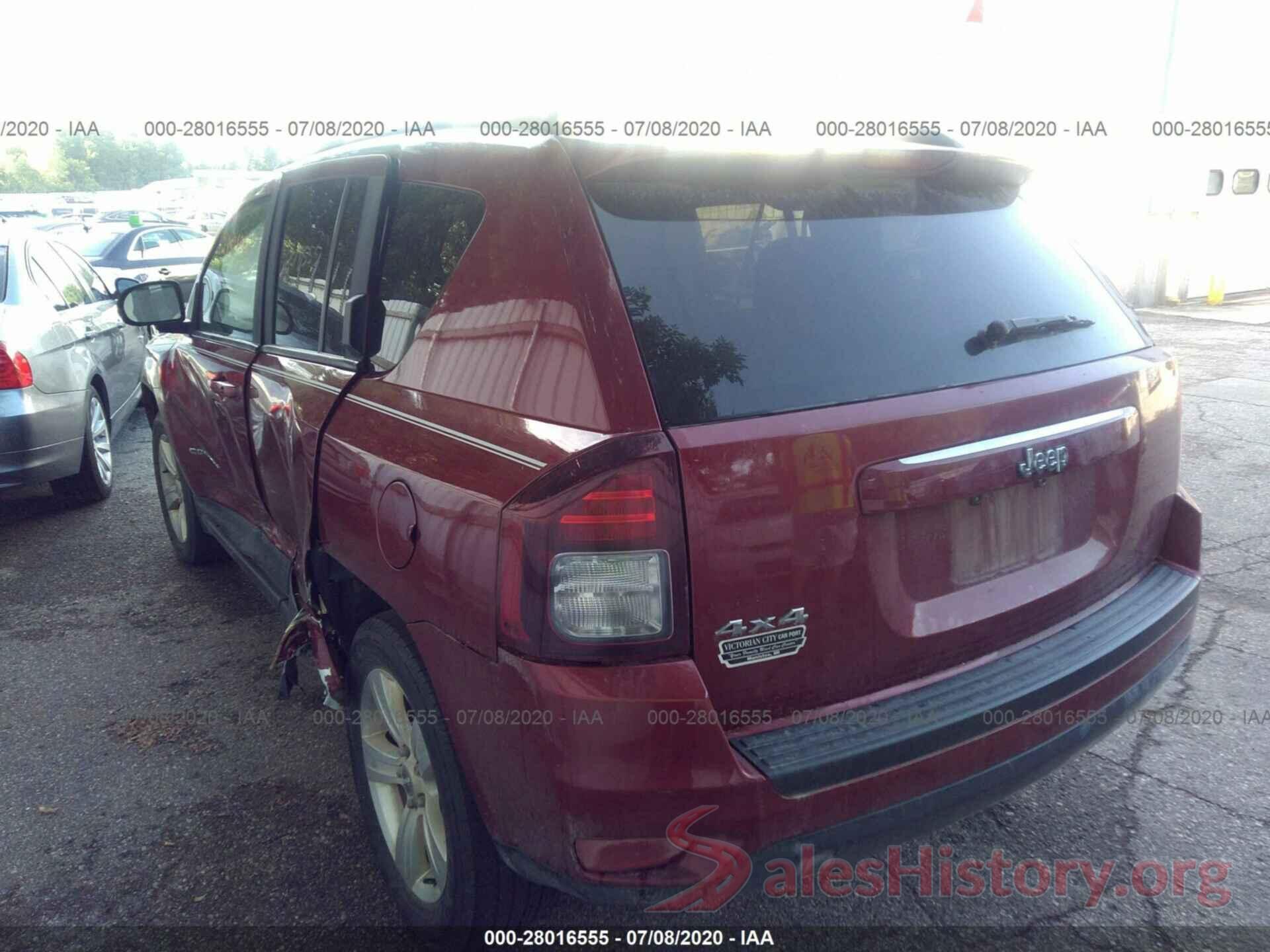 1C4NJDBB9GD566282 2016 JEEP COMPASS