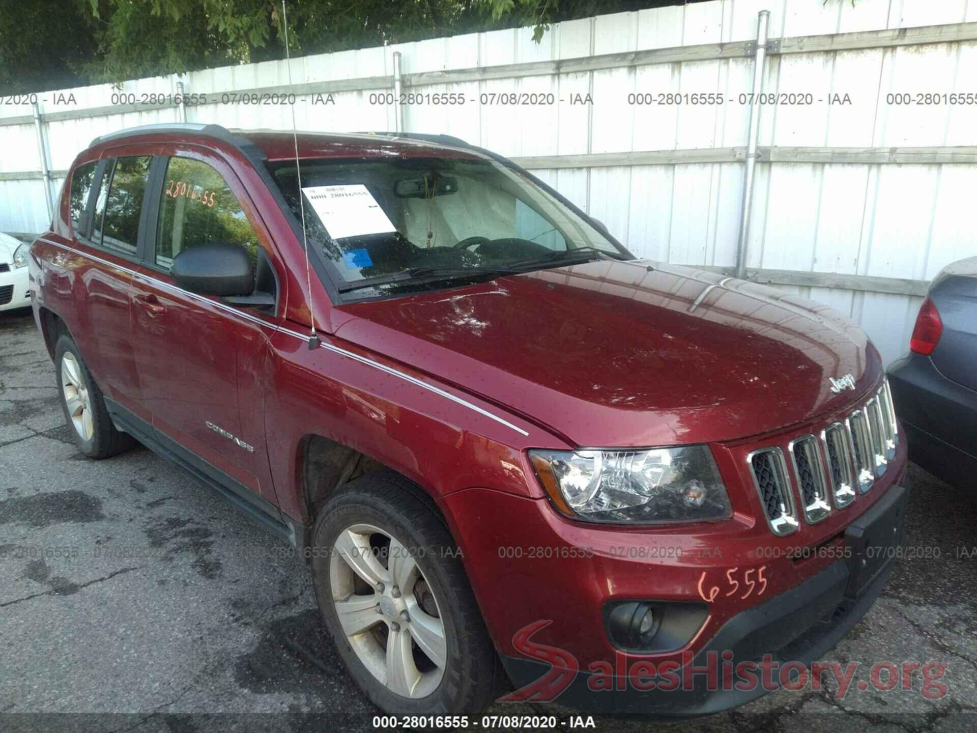 1C4NJDBB9GD566282 2016 JEEP COMPASS