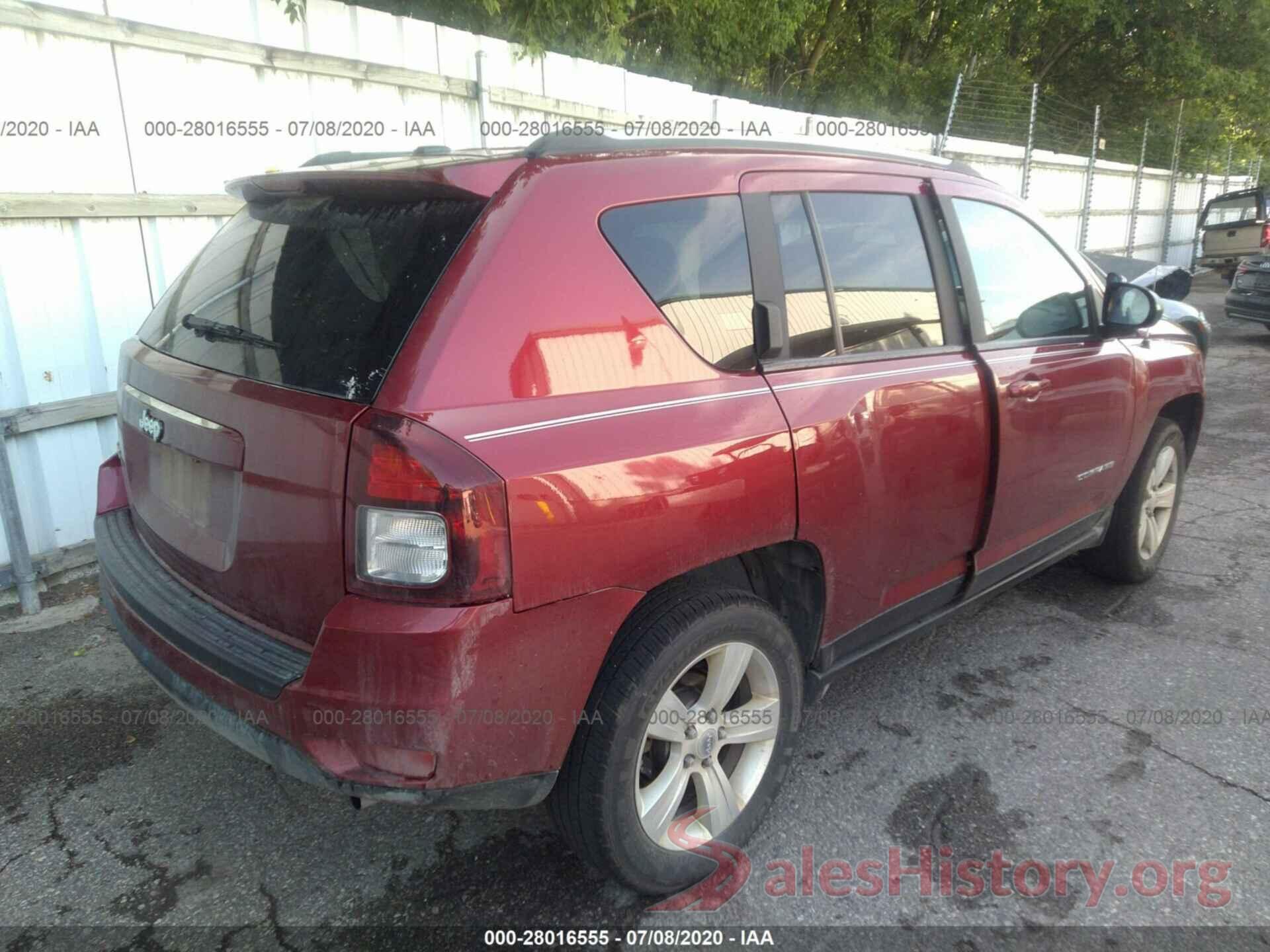 1C4NJDBB9GD566282 2016 JEEP COMPASS