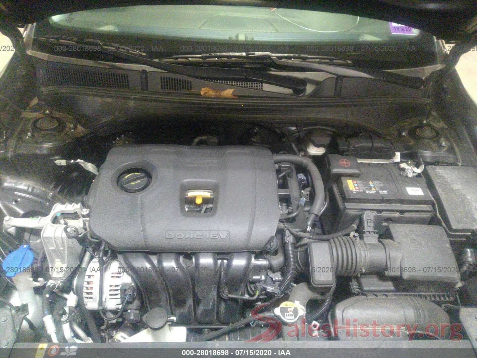 3KPF24AD1KE045973 2019 KIA FORTE