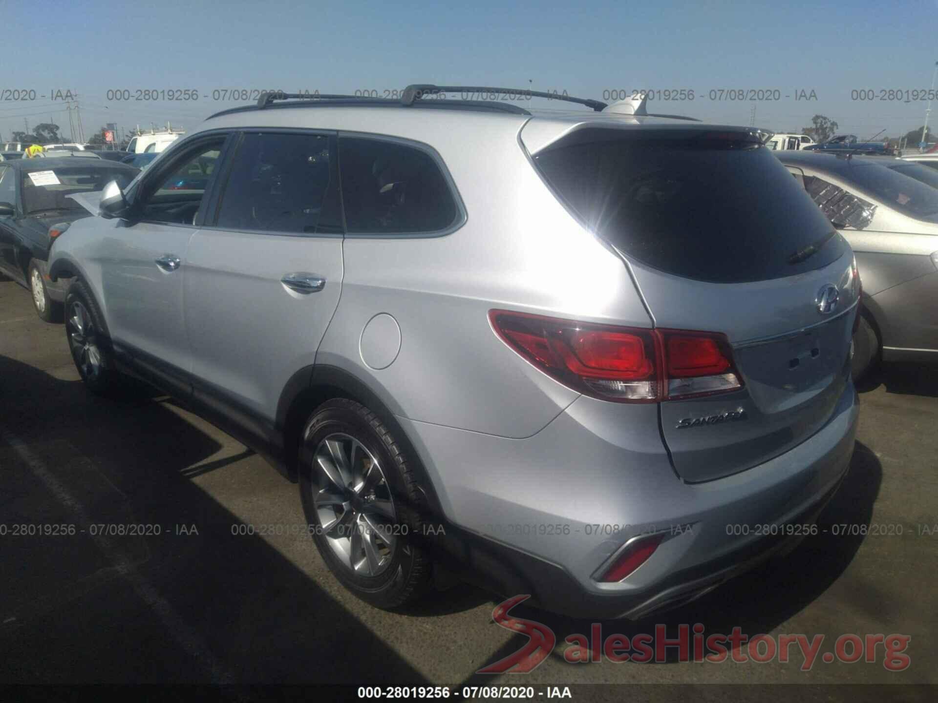 KM8SM4HF0HU253767 2017 HYUNDAI SANTA FE