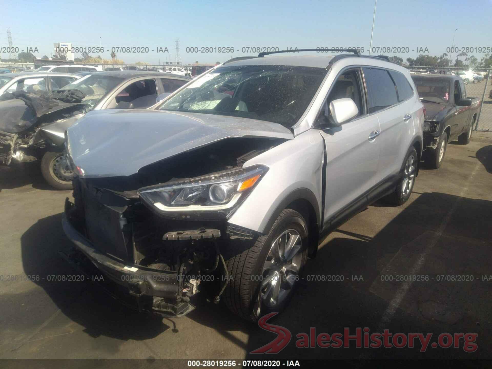 KM8SM4HF0HU253767 2017 HYUNDAI SANTA FE