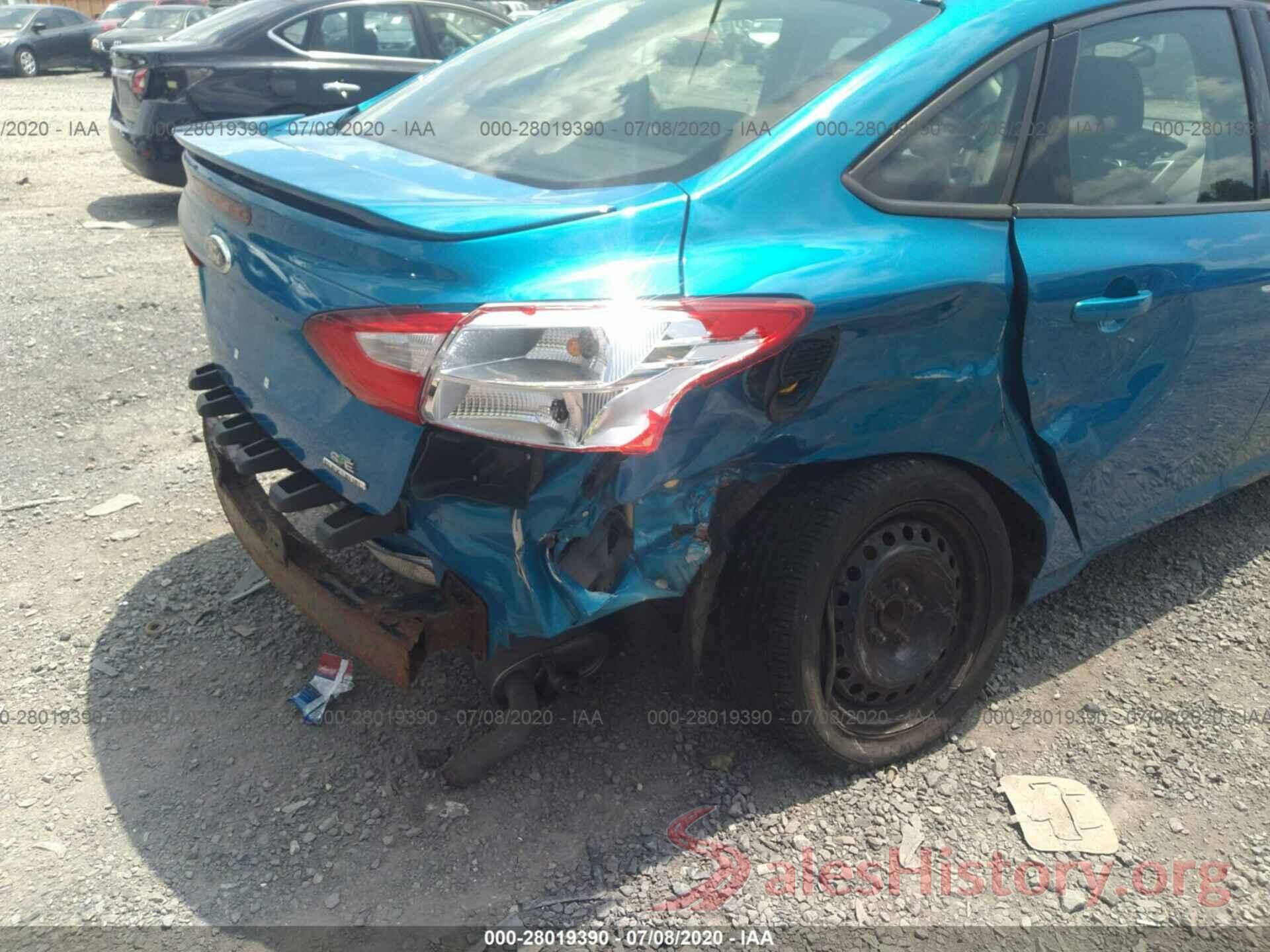 KNDJP3A56G7348849 2014 FORD FOCUS