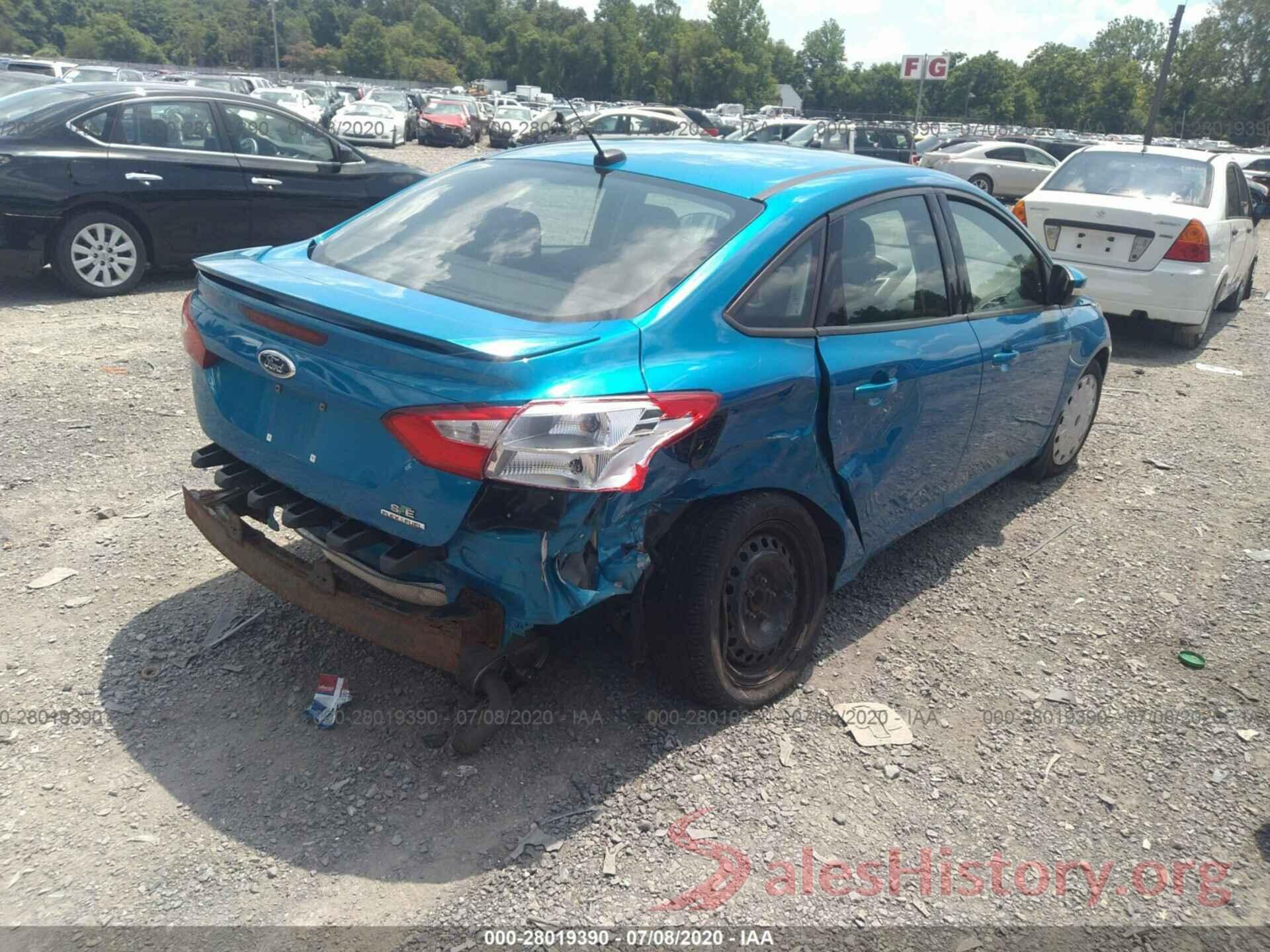 KNDJP3A56G7348849 2014 FORD FOCUS