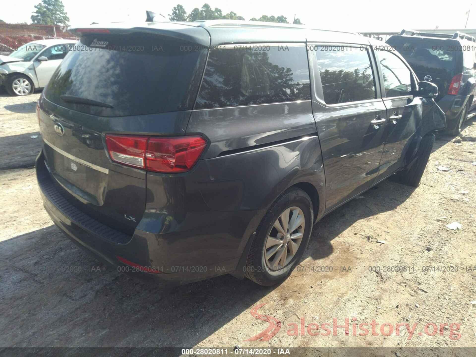 KNDMB5C16G6216374 2016 KIA Sedona