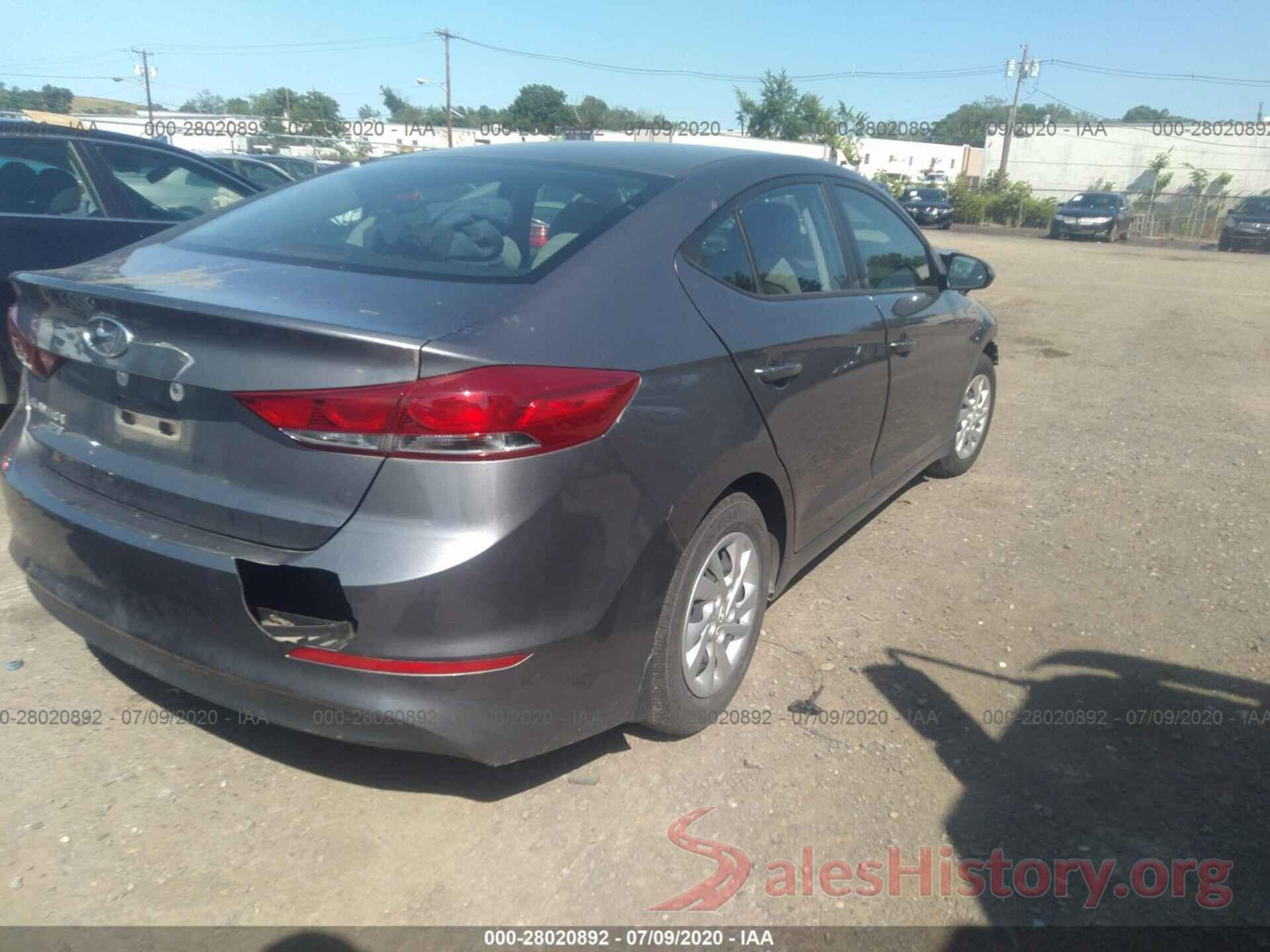 5NPD74LF7JH282775 2018 Hyundai Elantra