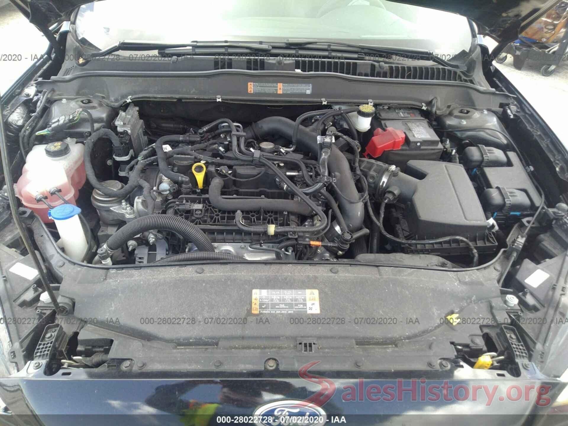 3FA6P0CD4KR150027 2019 FORD FUSION