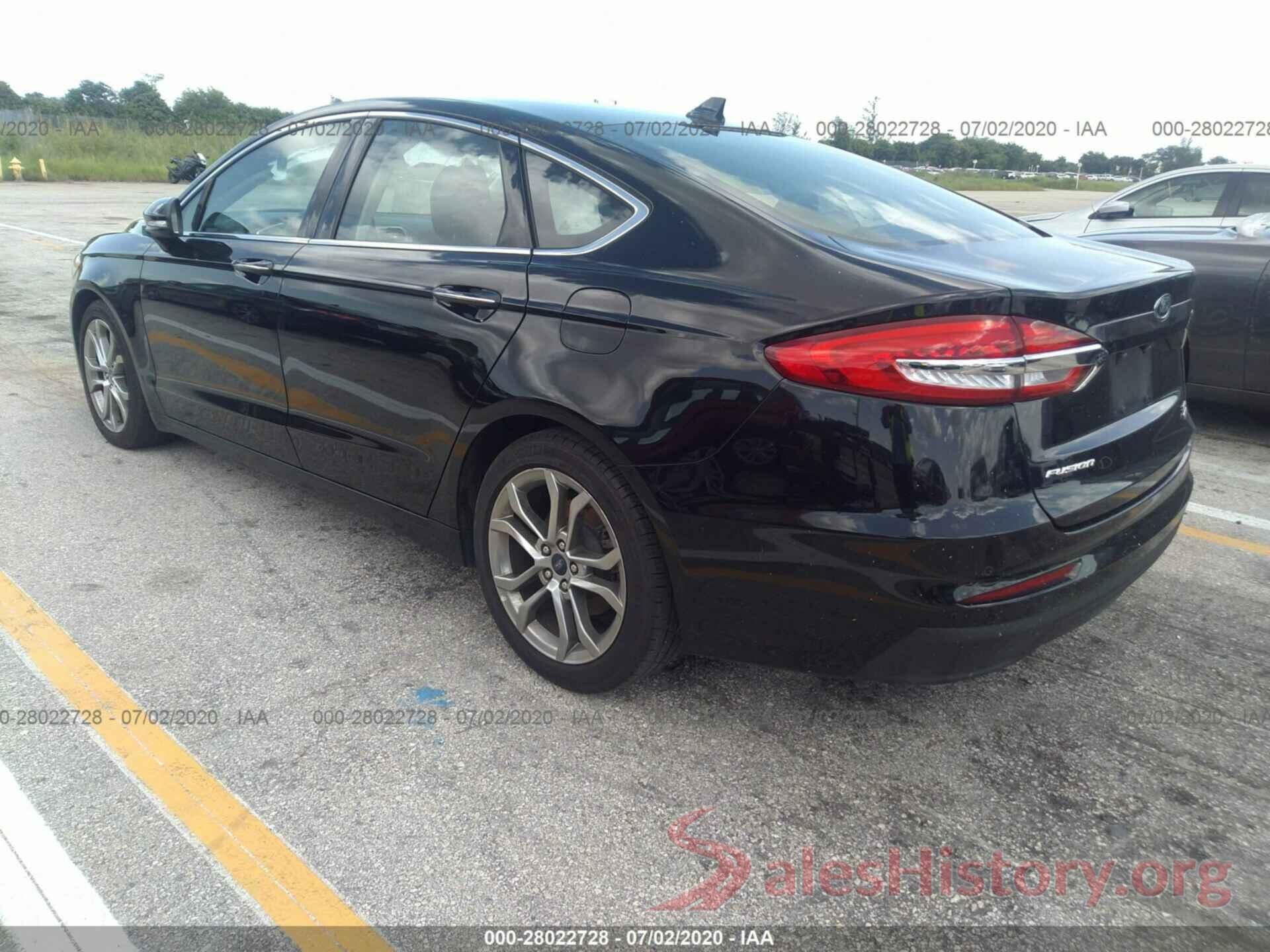 3FA6P0CD4KR150027 2019 FORD FUSION