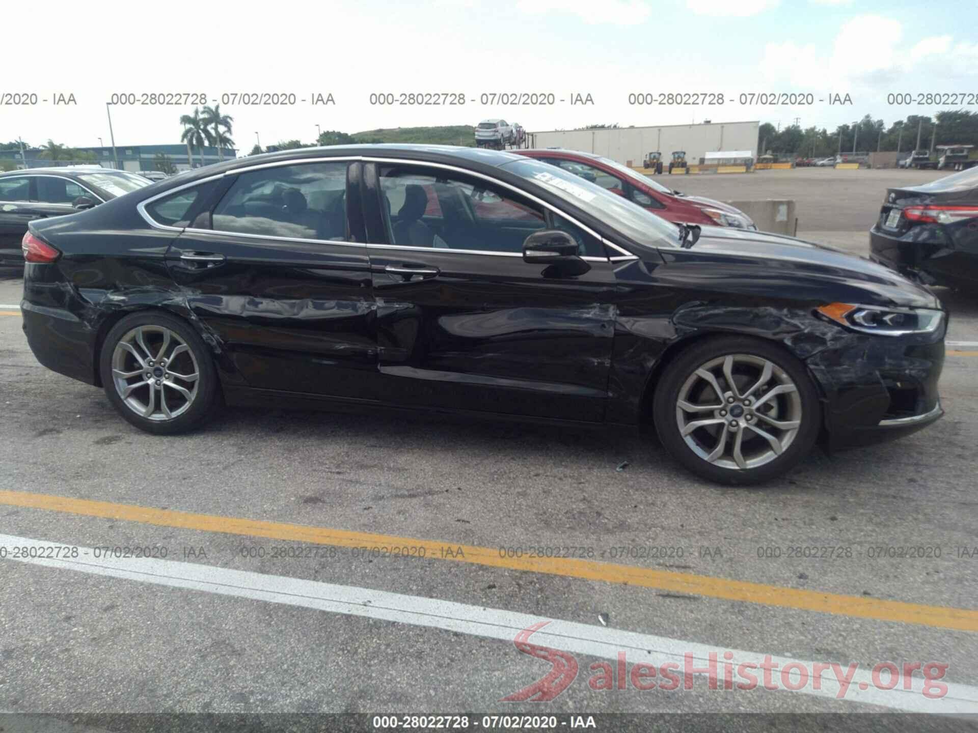 3FA6P0CD4KR150027 2019 FORD FUSION