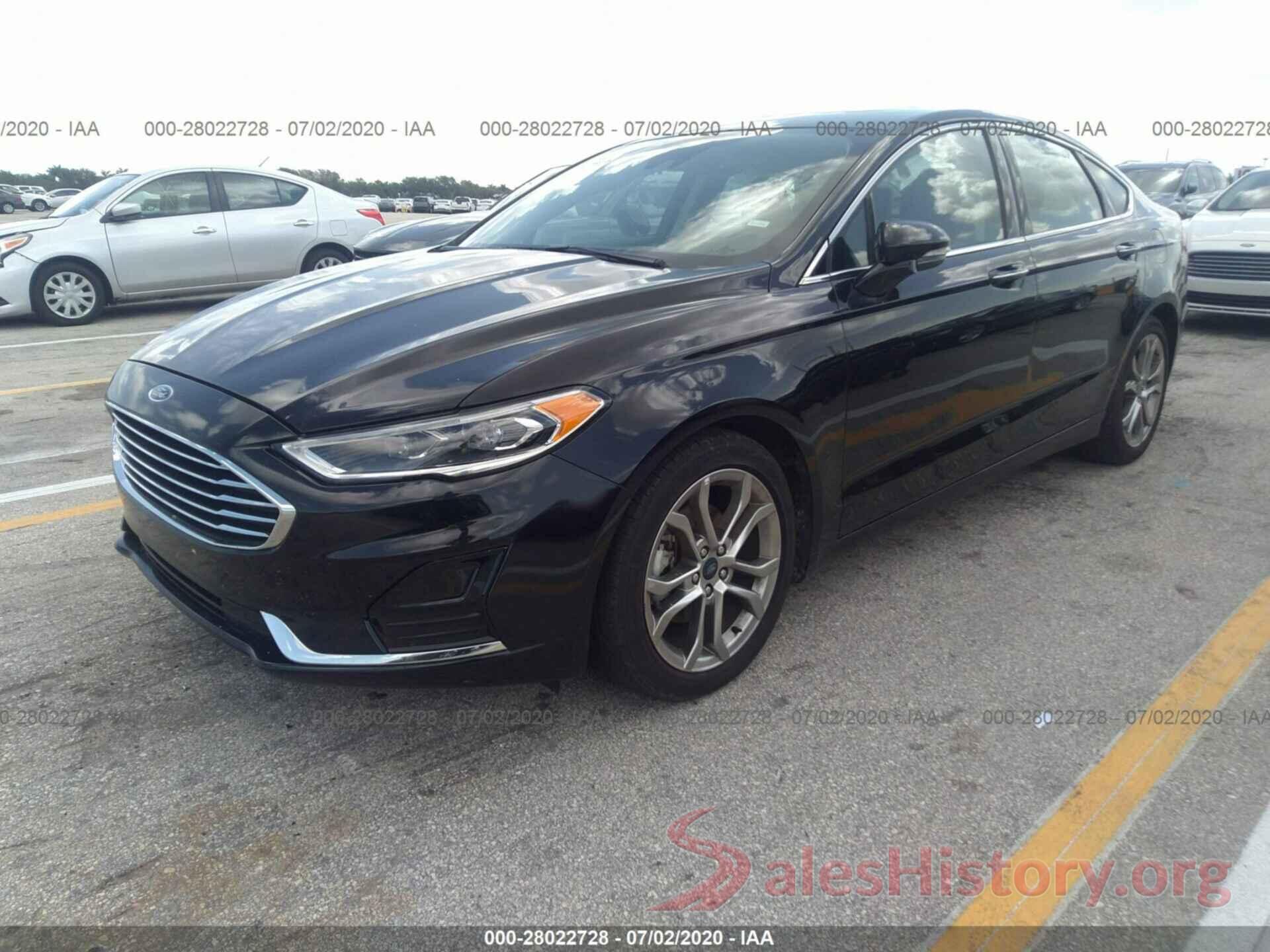 3FA6P0CD4KR150027 2019 FORD FUSION