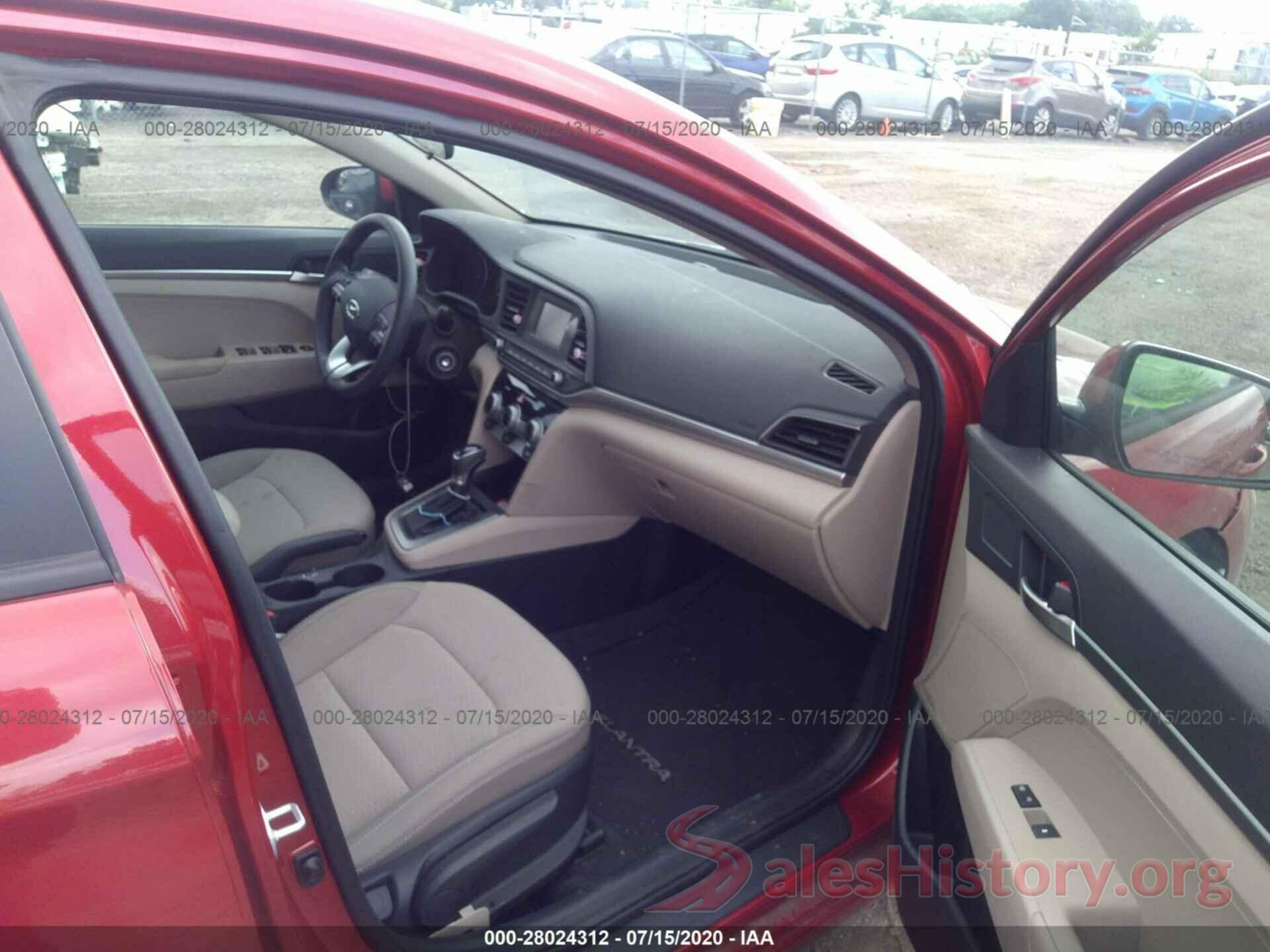 5NPD74LF6KH453176 2019 HYUNDAI ELANTRA