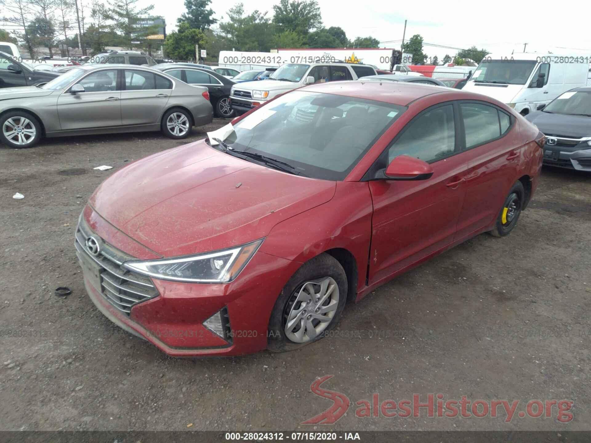 5NPD74LF6KH453176 2019 HYUNDAI ELANTRA