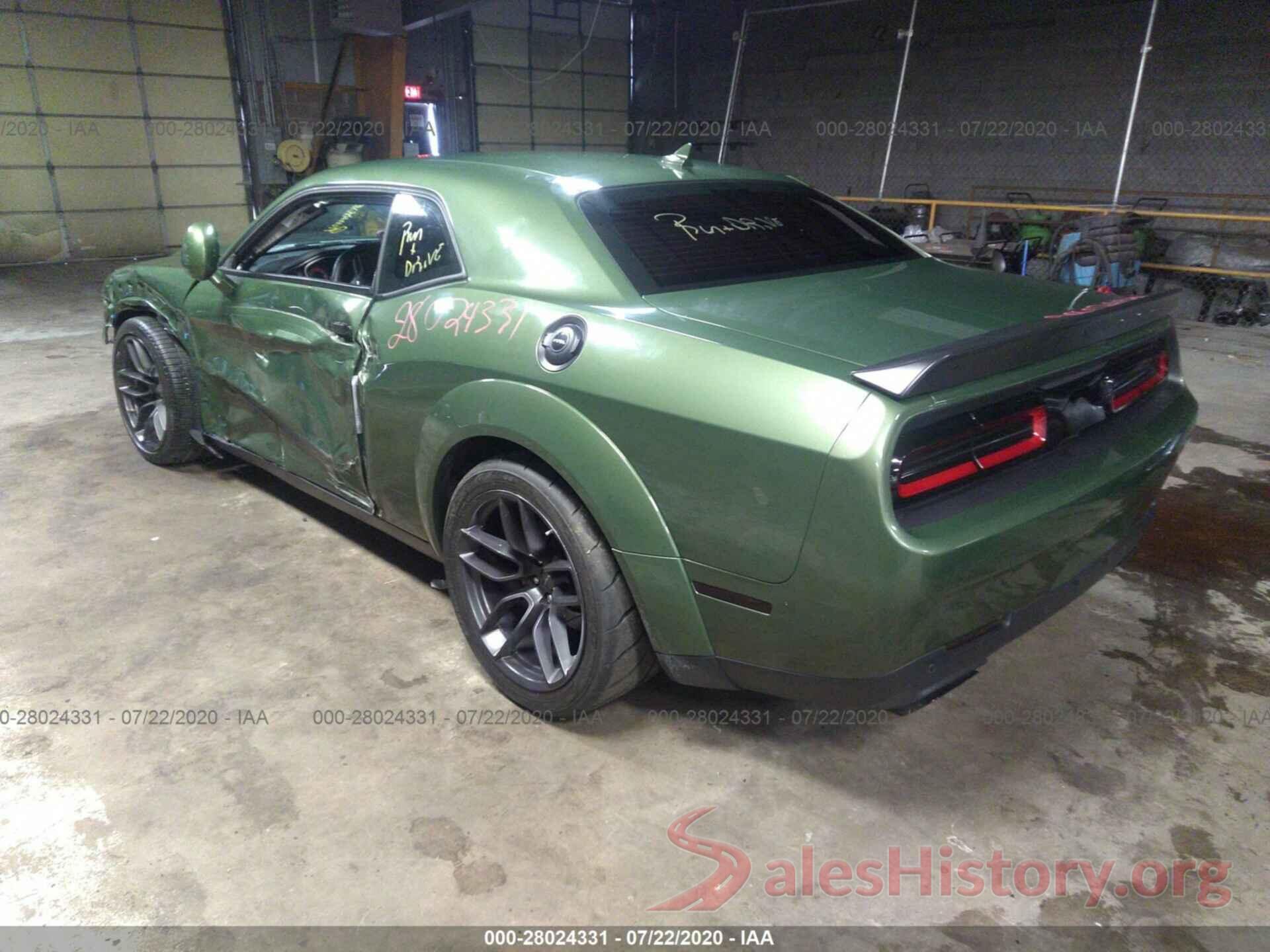 2C3CDZL99KH569951 2019 DODGE CHALLENGER