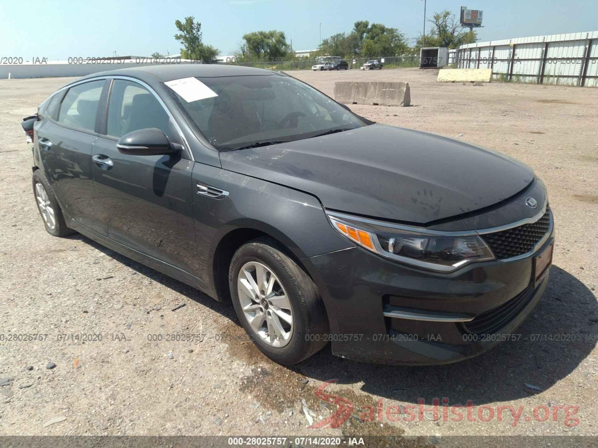 KNAGT4L35G5079033 2016 KIA OPTIMA