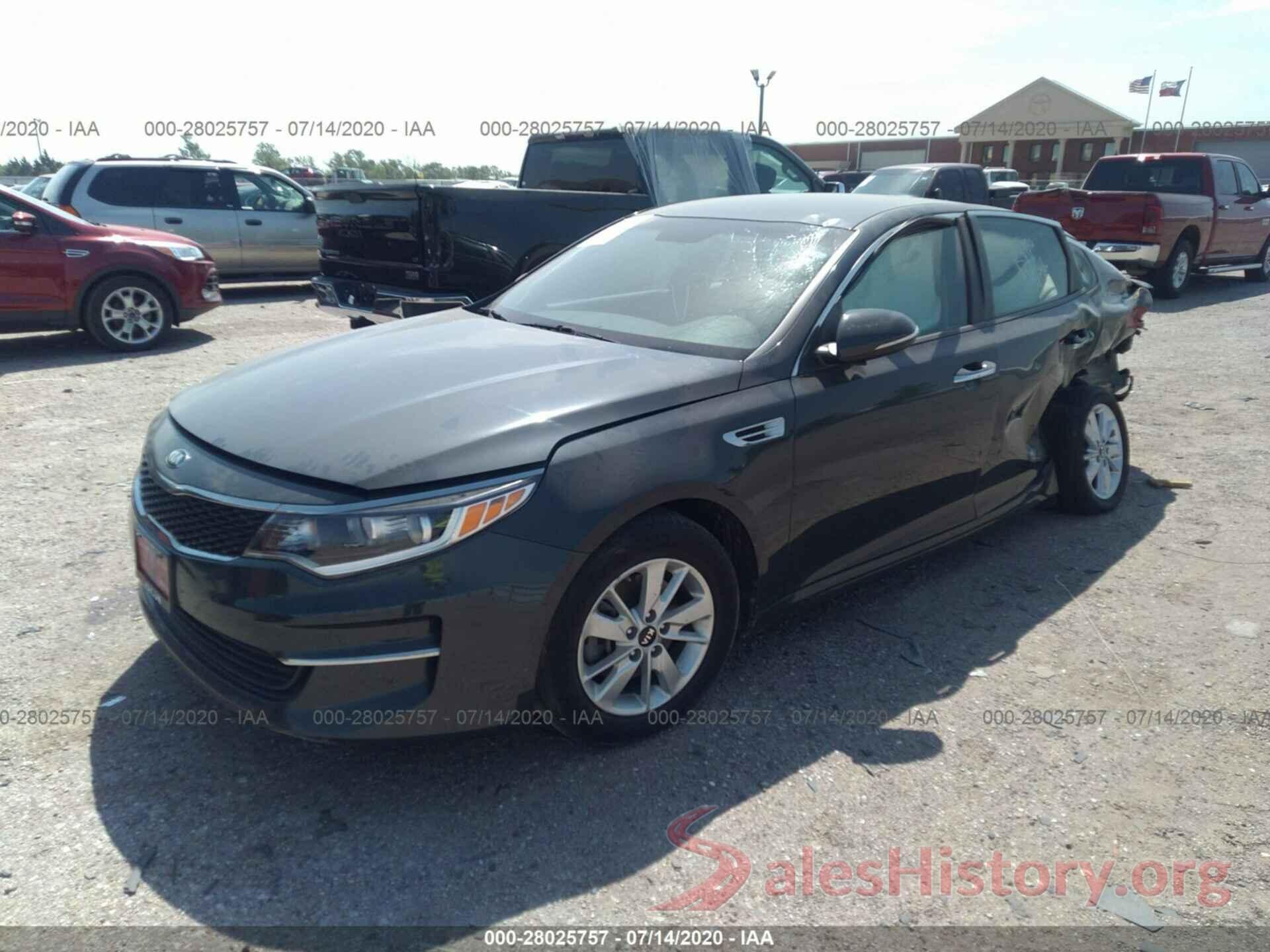 KNAGT4L35G5079033 2016 KIA OPTIMA