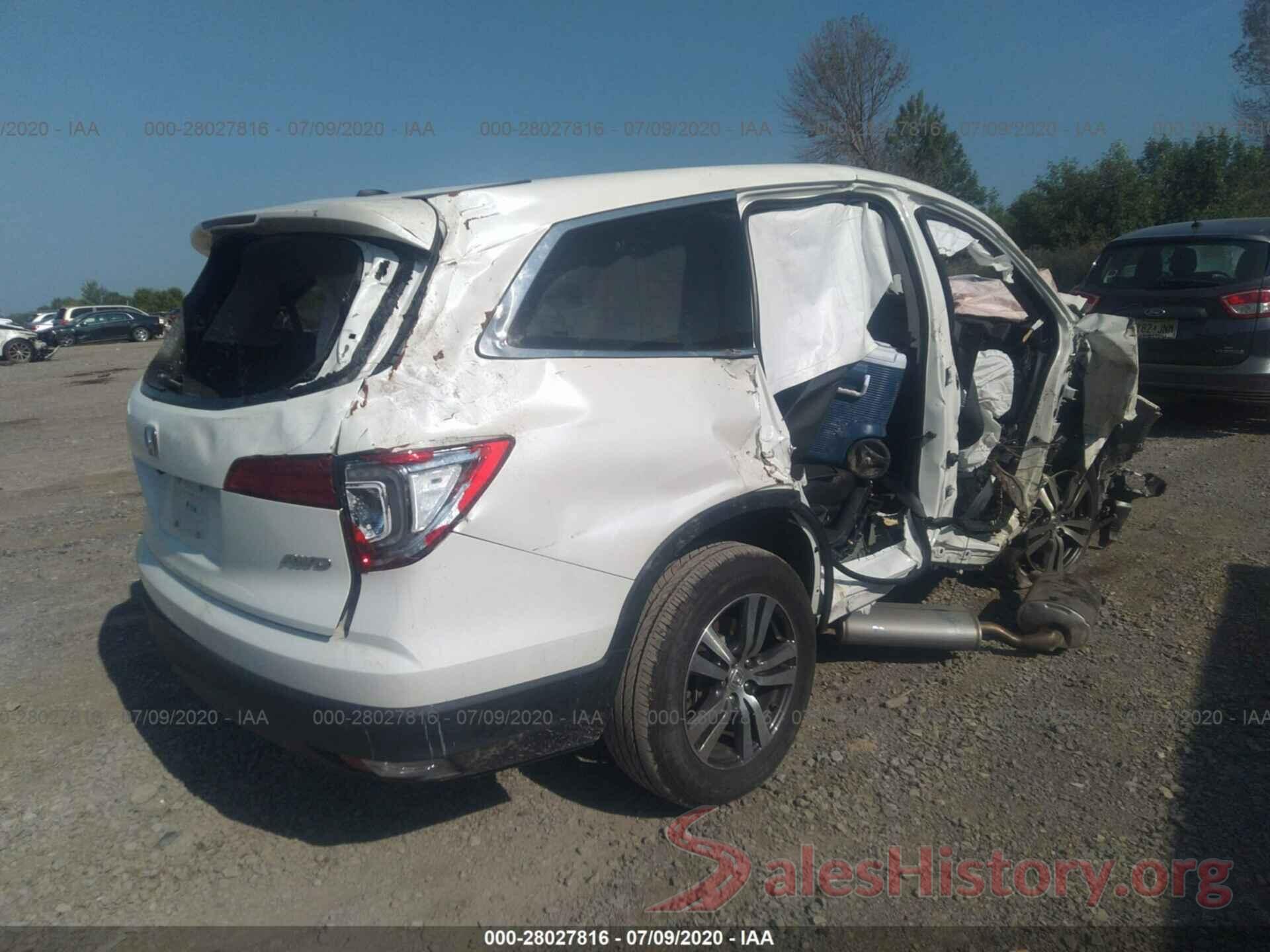 5FNYF6H50JB019459 2018 Honda Pilot