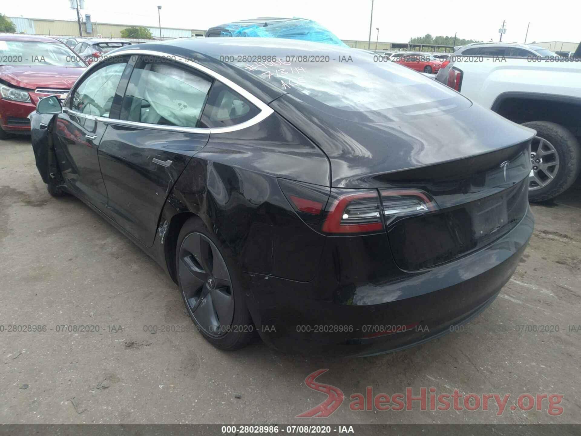 5YJ3E1EA5JF166183 2018 TESLA MODEL 3