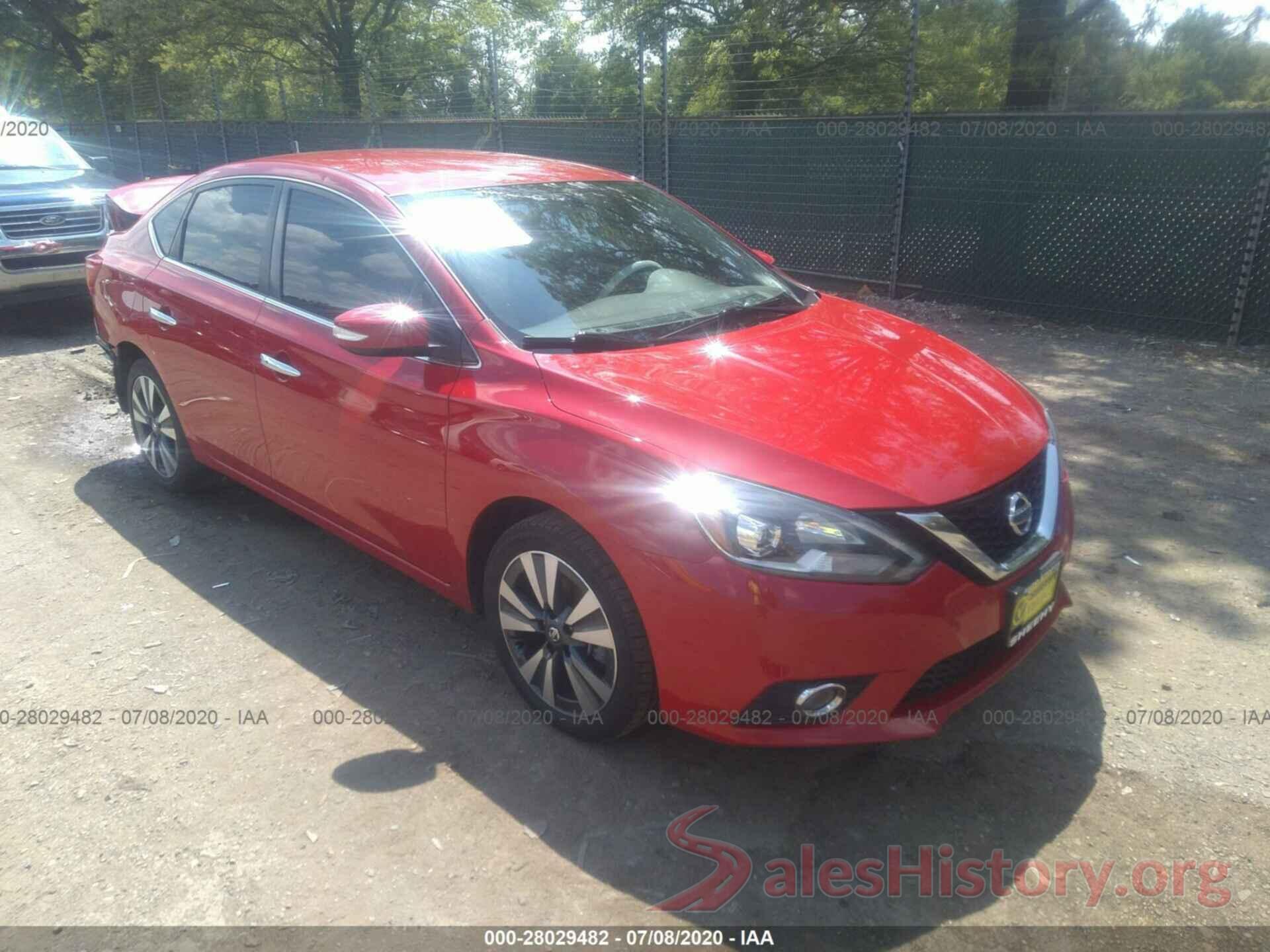 3N1AB7APXGY321520 2016 Nissan Sentra