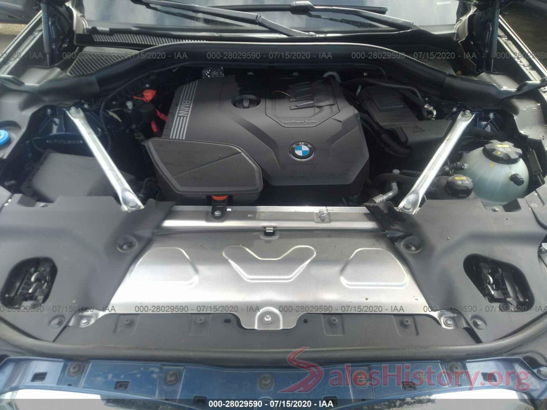 5UXTY3C03L9B49135 2020 BMW X3