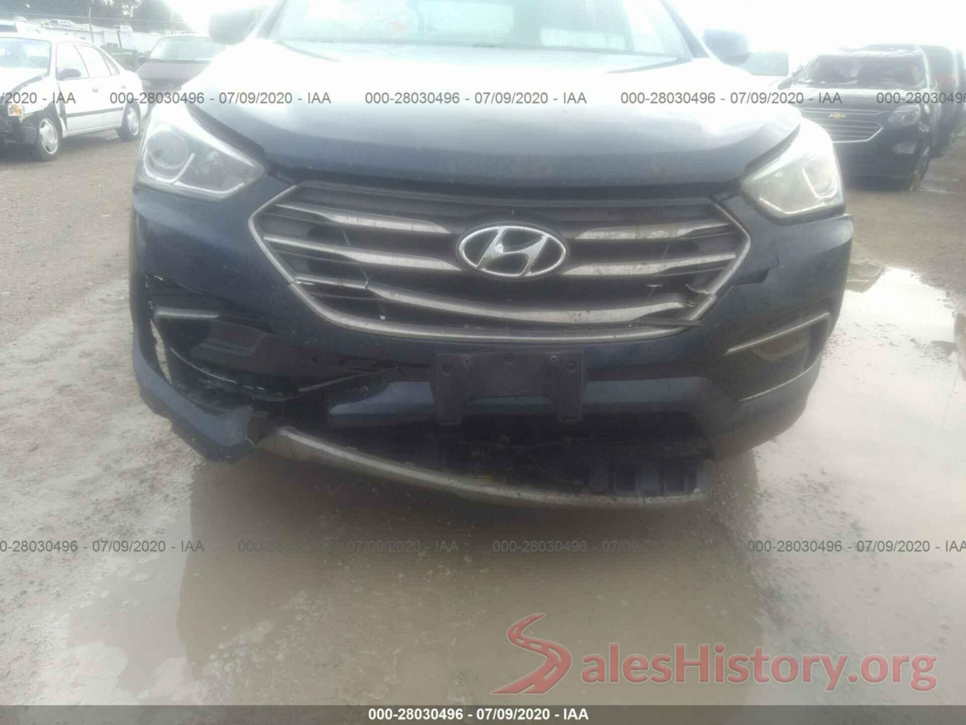 5XYZT3LB0HG497859 2017 Hyundai Santa FE Sport