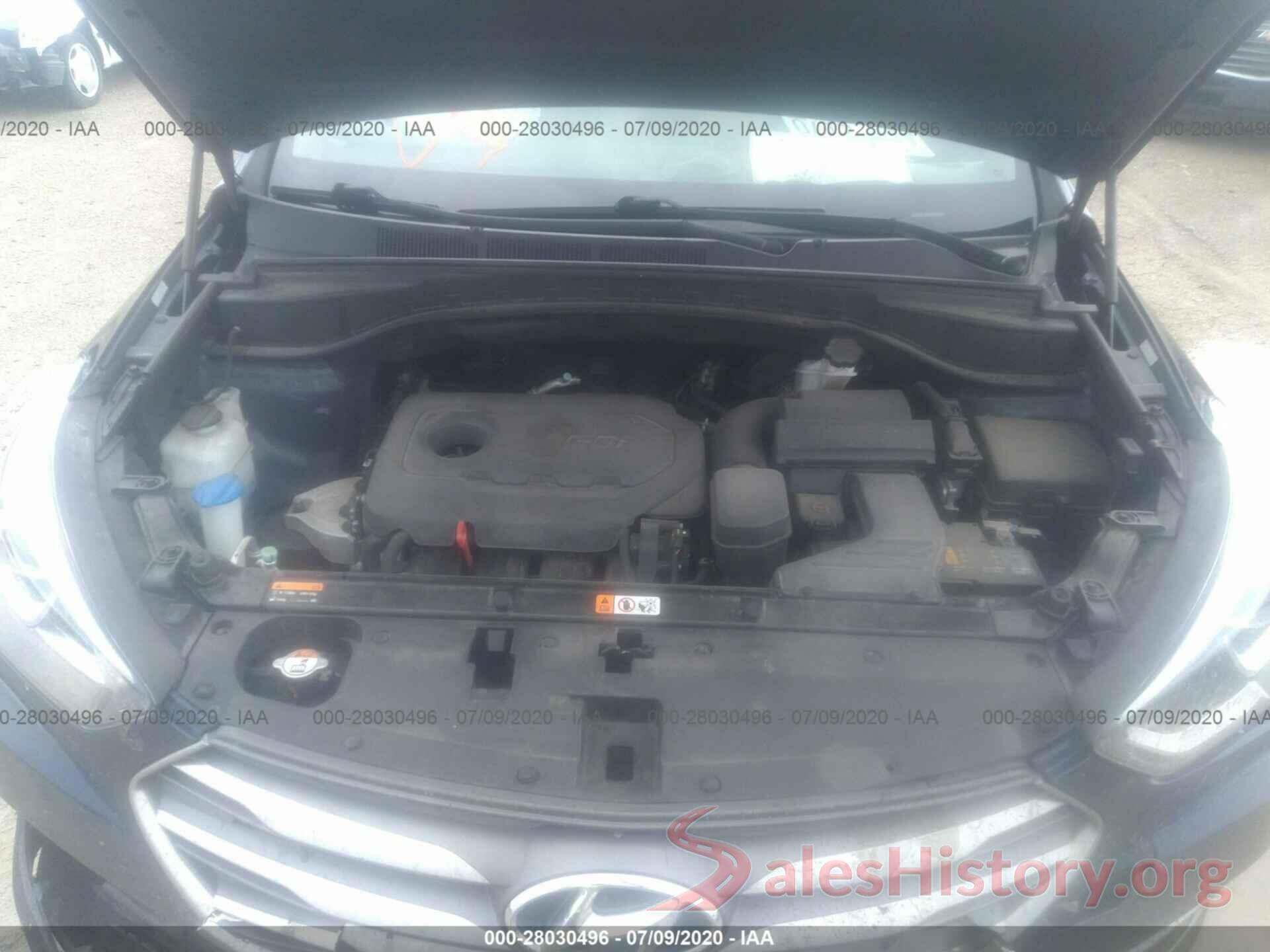 5XYZT3LB0HG497859 2017 Hyundai Santa FE Sport