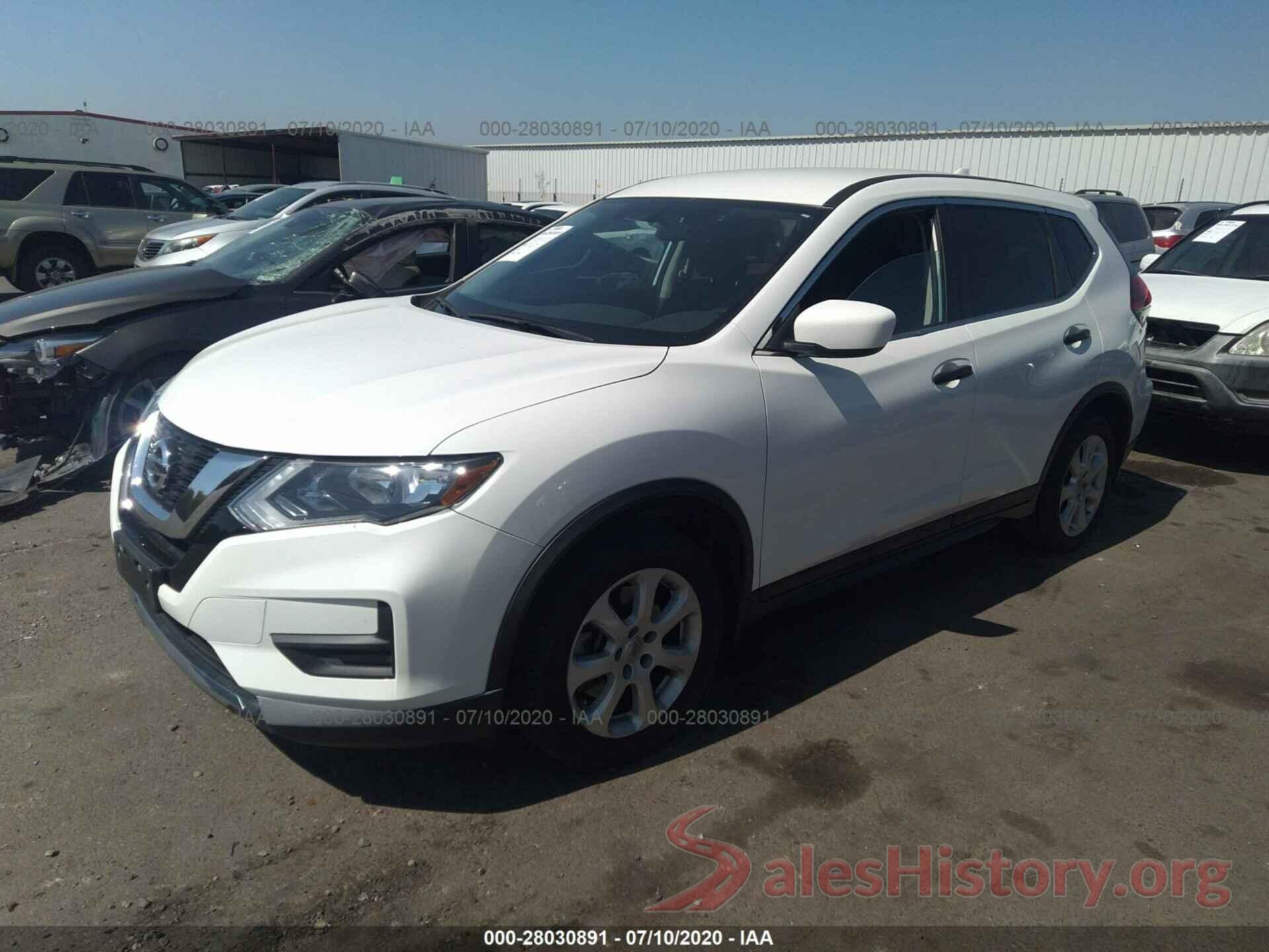 5N1AT2MN1HC744144 2017 NISSAN ROGUE