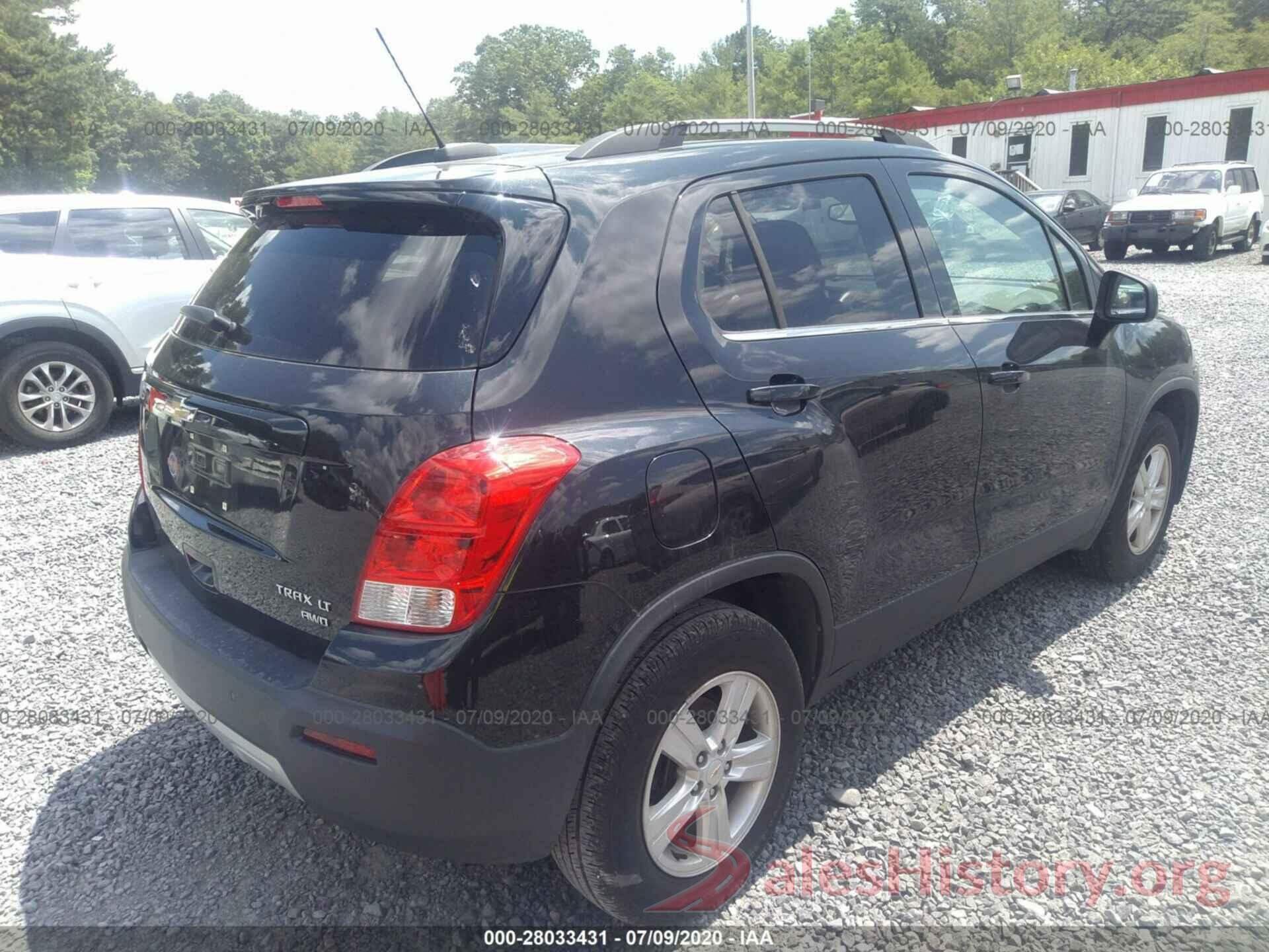 KL7CJPSB2GB597391 2016 Chevrolet Trax