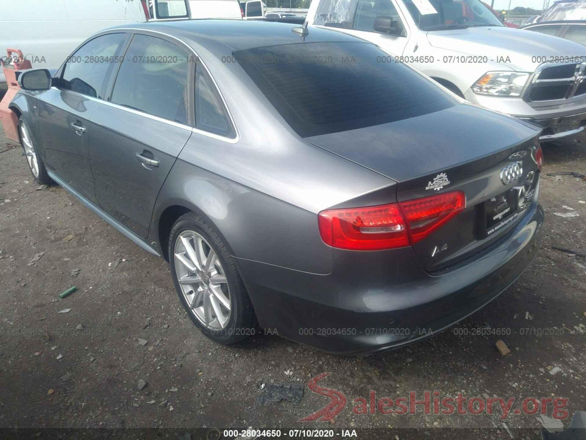 WAUFFAFL4GN007236 2016 Audi A4