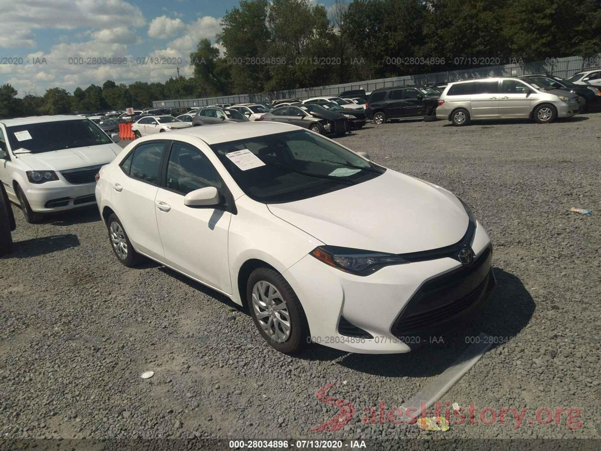 5YFBURHE9HP626505 2017 Toyota Corolla