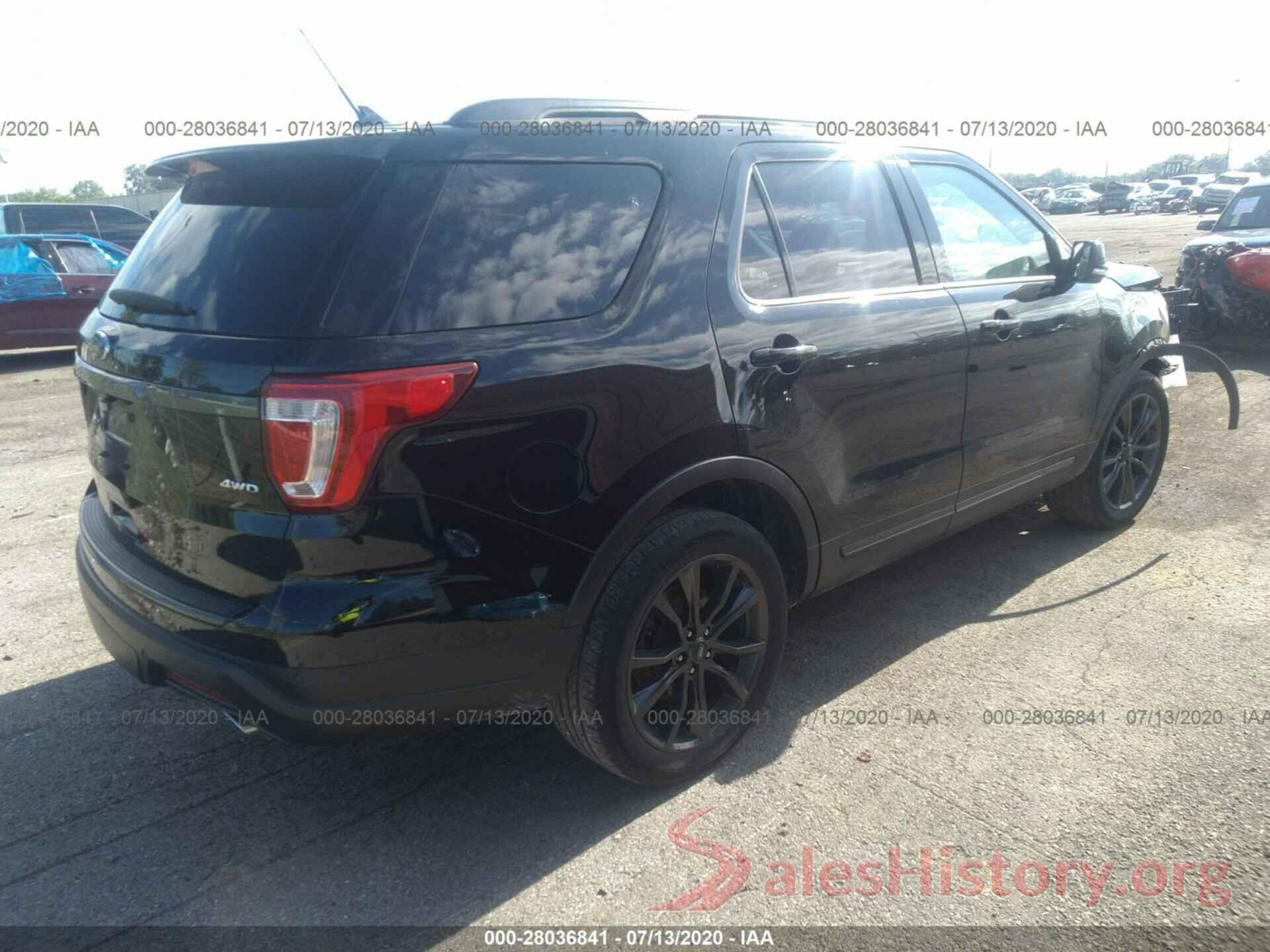 1FM5K8D81JGA66124 2018 Ford Explorer