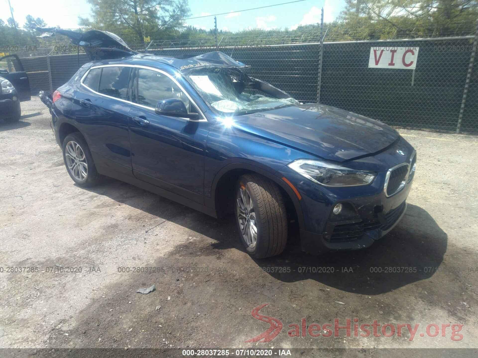 WBXYH9C0XL5P41391 2020 BMW X2