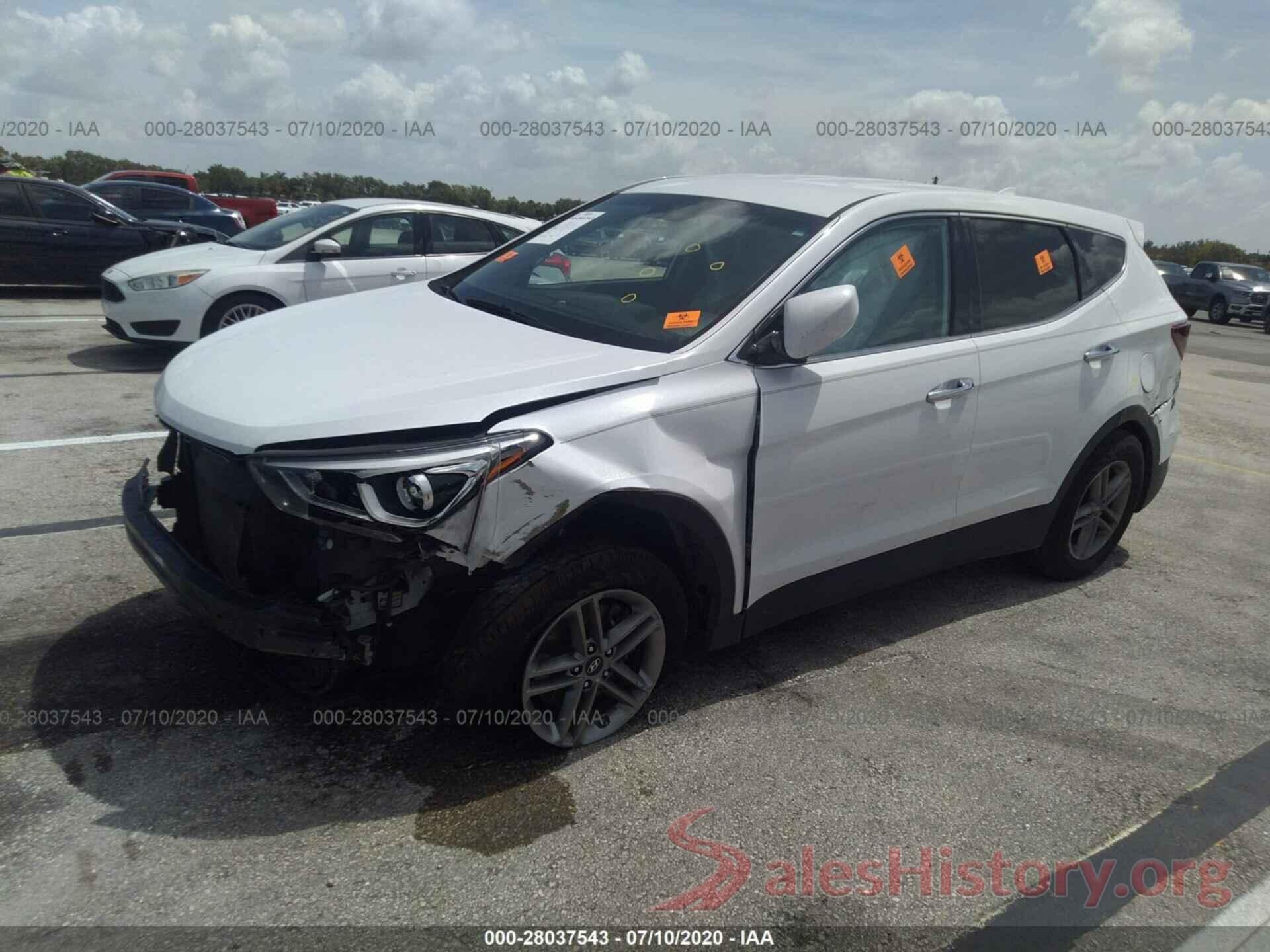 5NMZT3LB4HH022754 2017 Hyundai Santa FE Sport