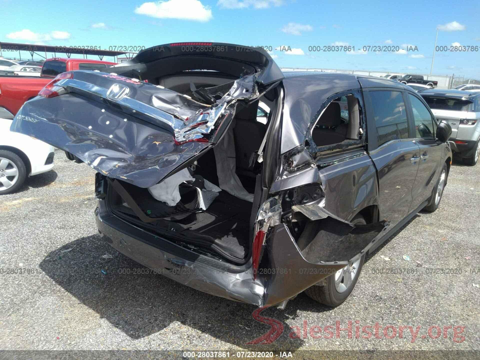 5FNRL6H71KB082439 2019 HONDA ODYSSEY