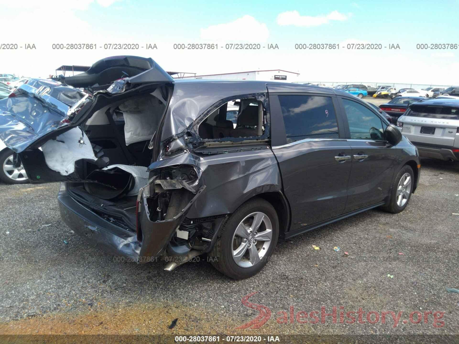 5FNRL6H71KB082439 2019 HONDA ODYSSEY