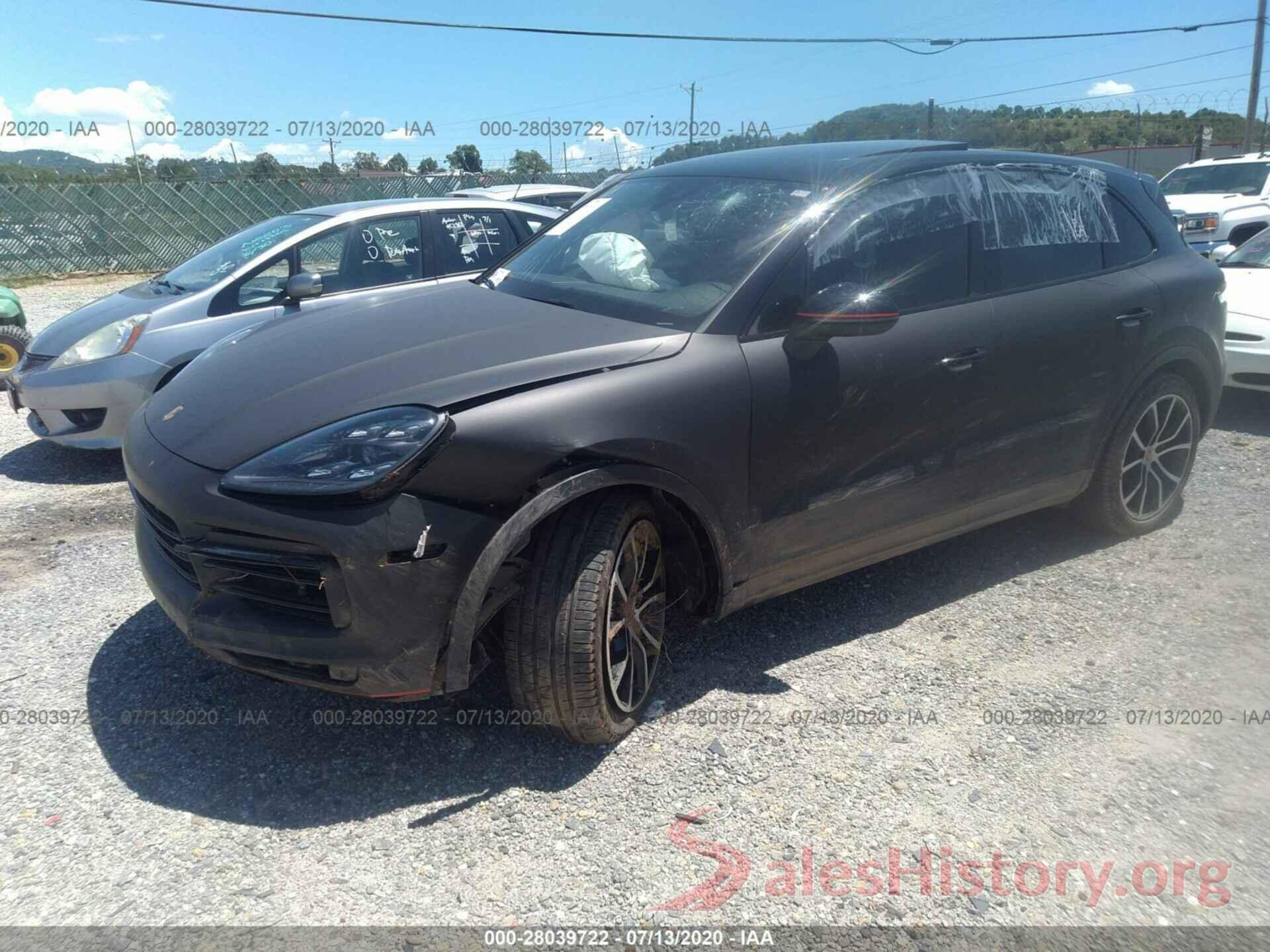 WP1AA2AY9KDA01062 2019 PORSCHE CAYENNE